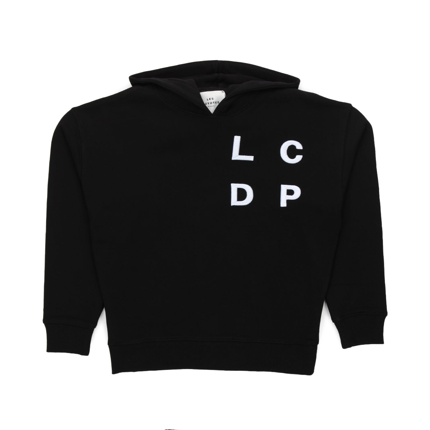 FELPA NERA CAPPUCCIO GIRL - annameglio.com abbigliamento moda