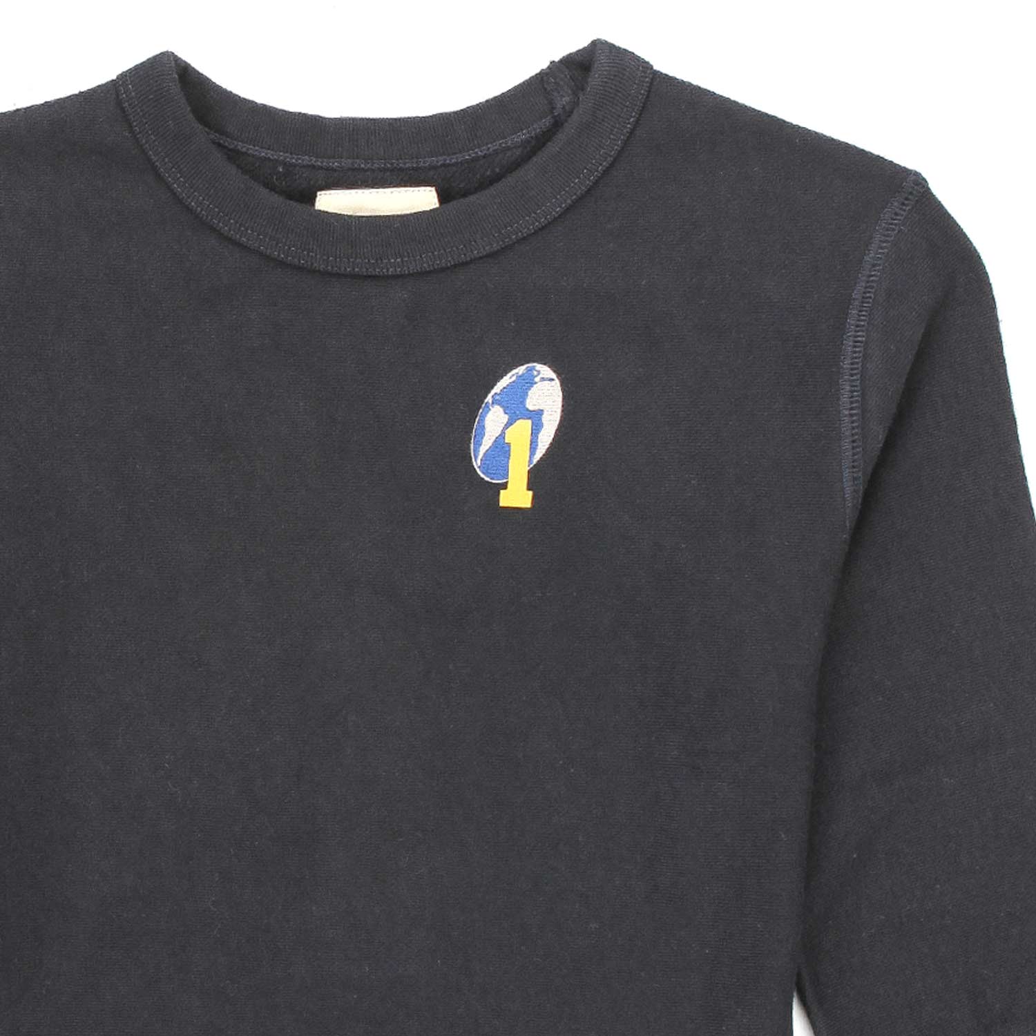 FELPA UNISEX NERA CON STAMPE BAMBINO E TEENAGER - annameglio.com abbigliamento moda