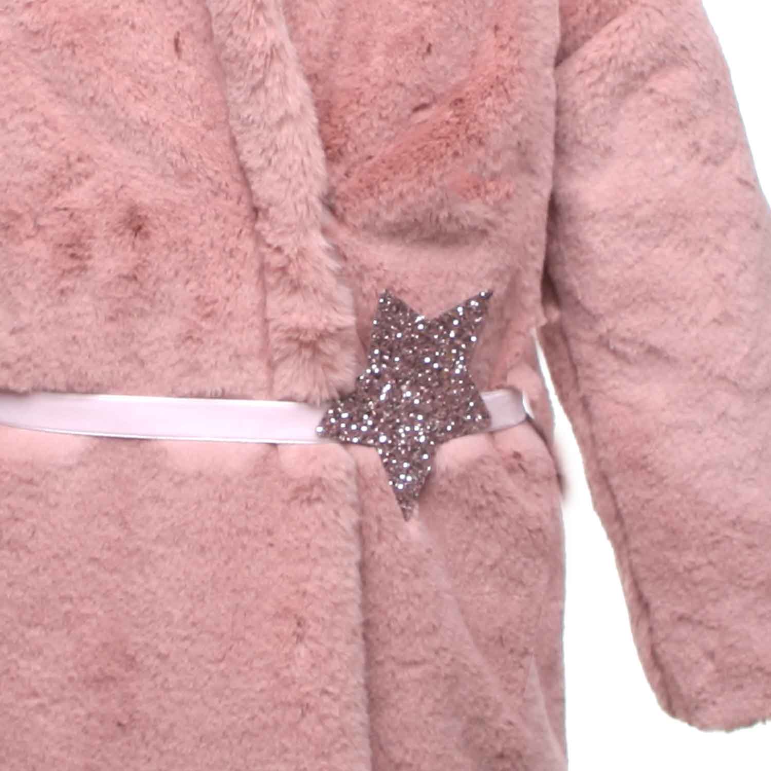 CAPPOTTINO ROSA MALVA BAMBINA E TEEN - annameglio.com abbigliamento moda