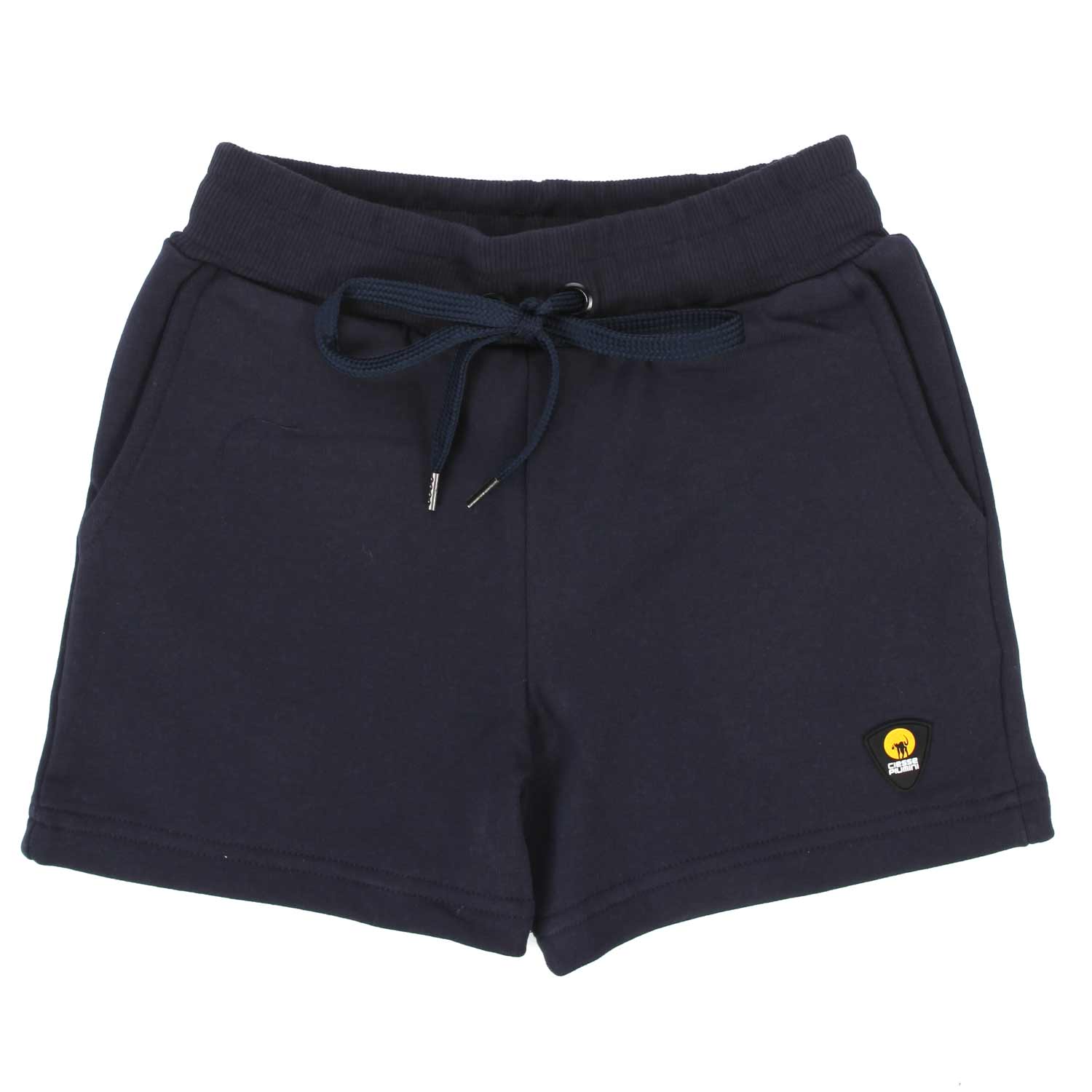 PANTALONCINO IN JERSEY BLU BAMBINO E TEENAGER - annameglio.com abbigliamento moda