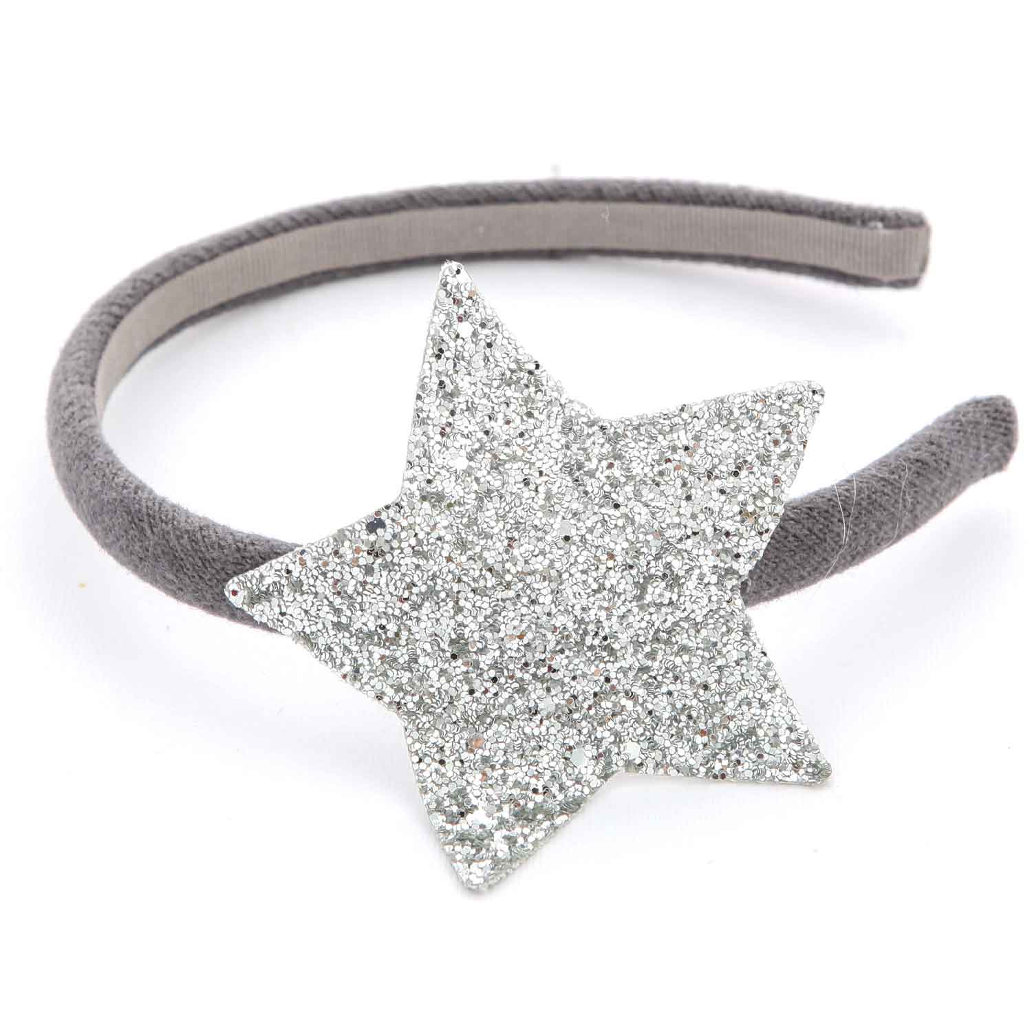 CERCHIETTO GRIGIO CON STELLA BAMBINA E TEEN - annameglio.com abbigliamento moda