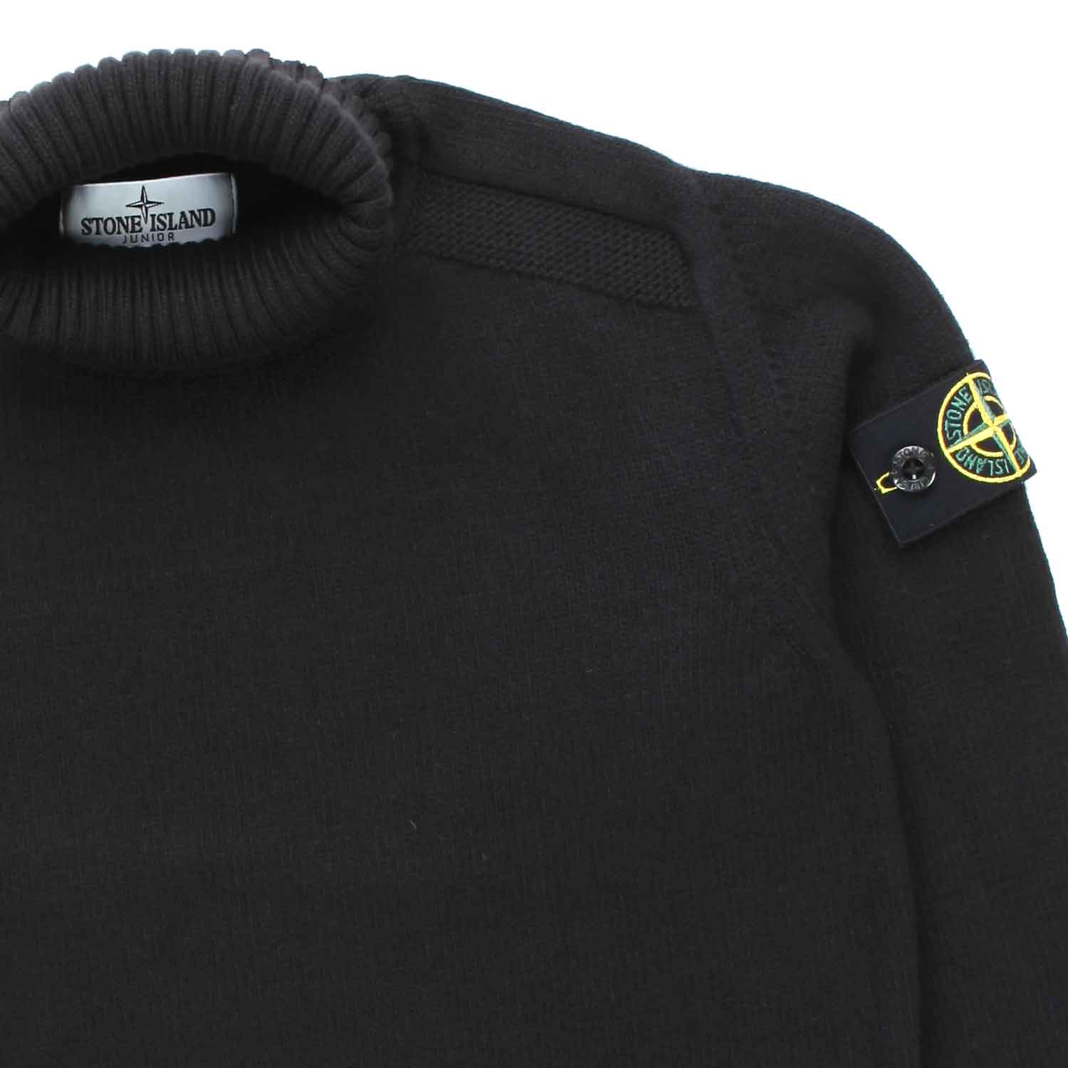 PULLOVER NERO BOY - annameglio.com abbigliamento moda