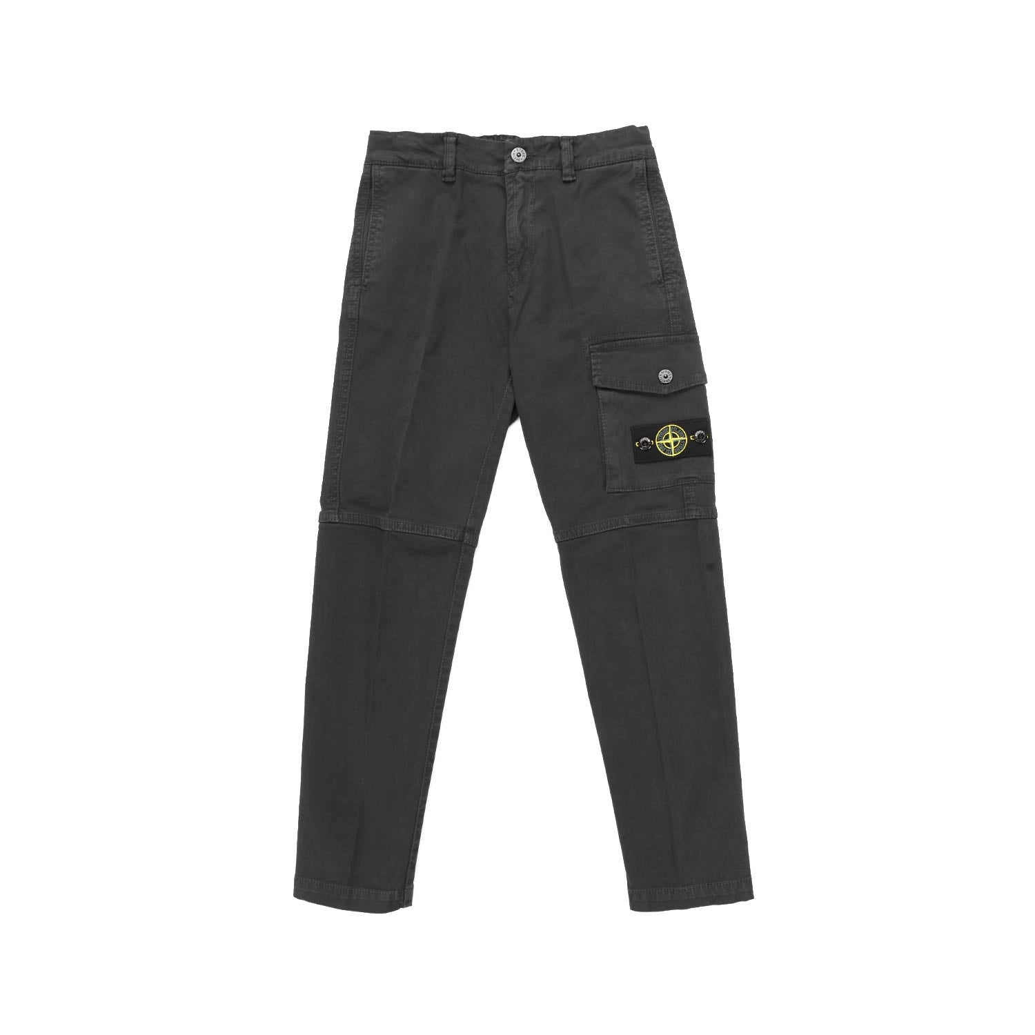 PANTALONE CARGO NERO CON PATCH LOGO BAMBINO E TEEN - annameglio.com abbigliamento moda