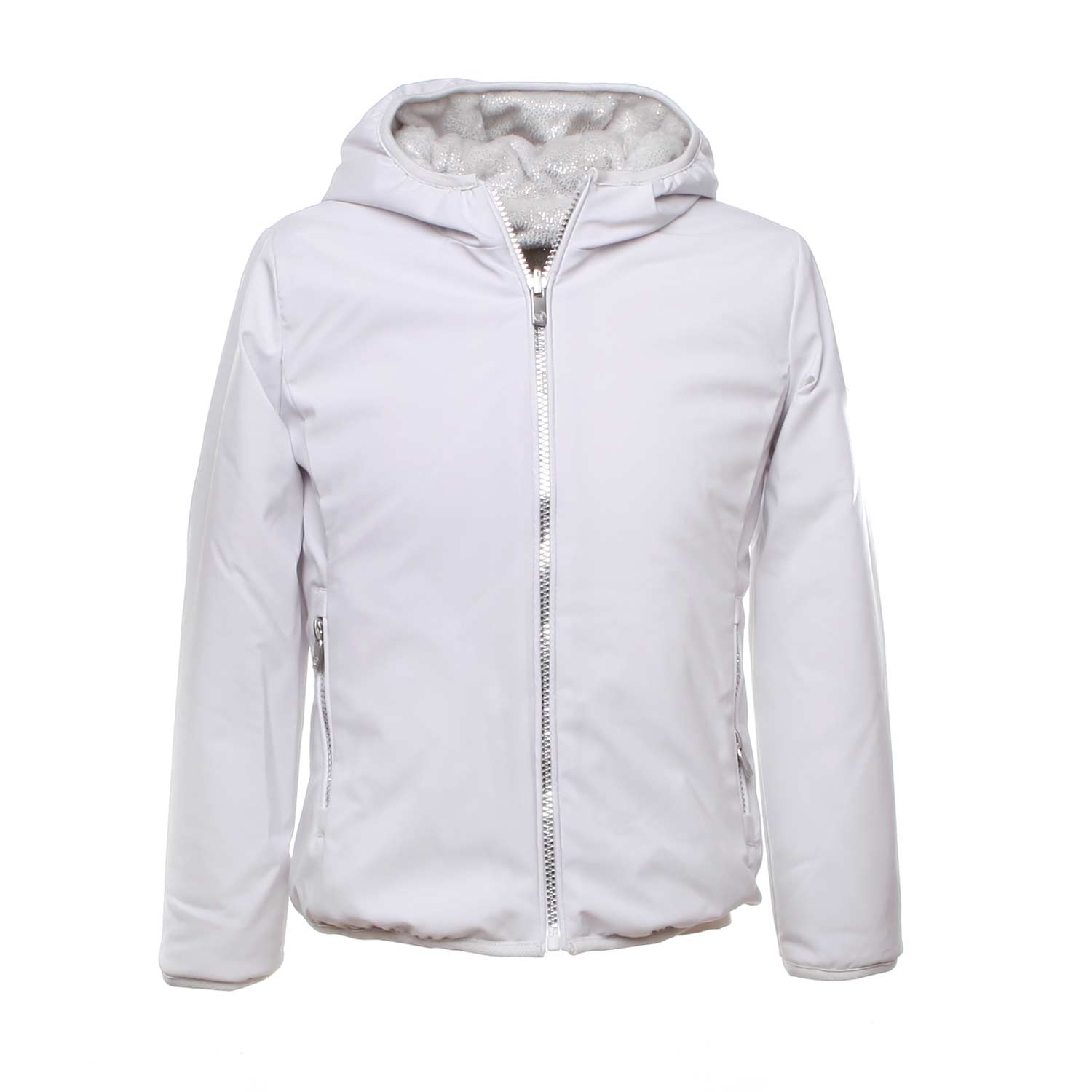 GIACCA REVERSIBILE BIANCA GIRL - annameglio.com abbigliamento moda