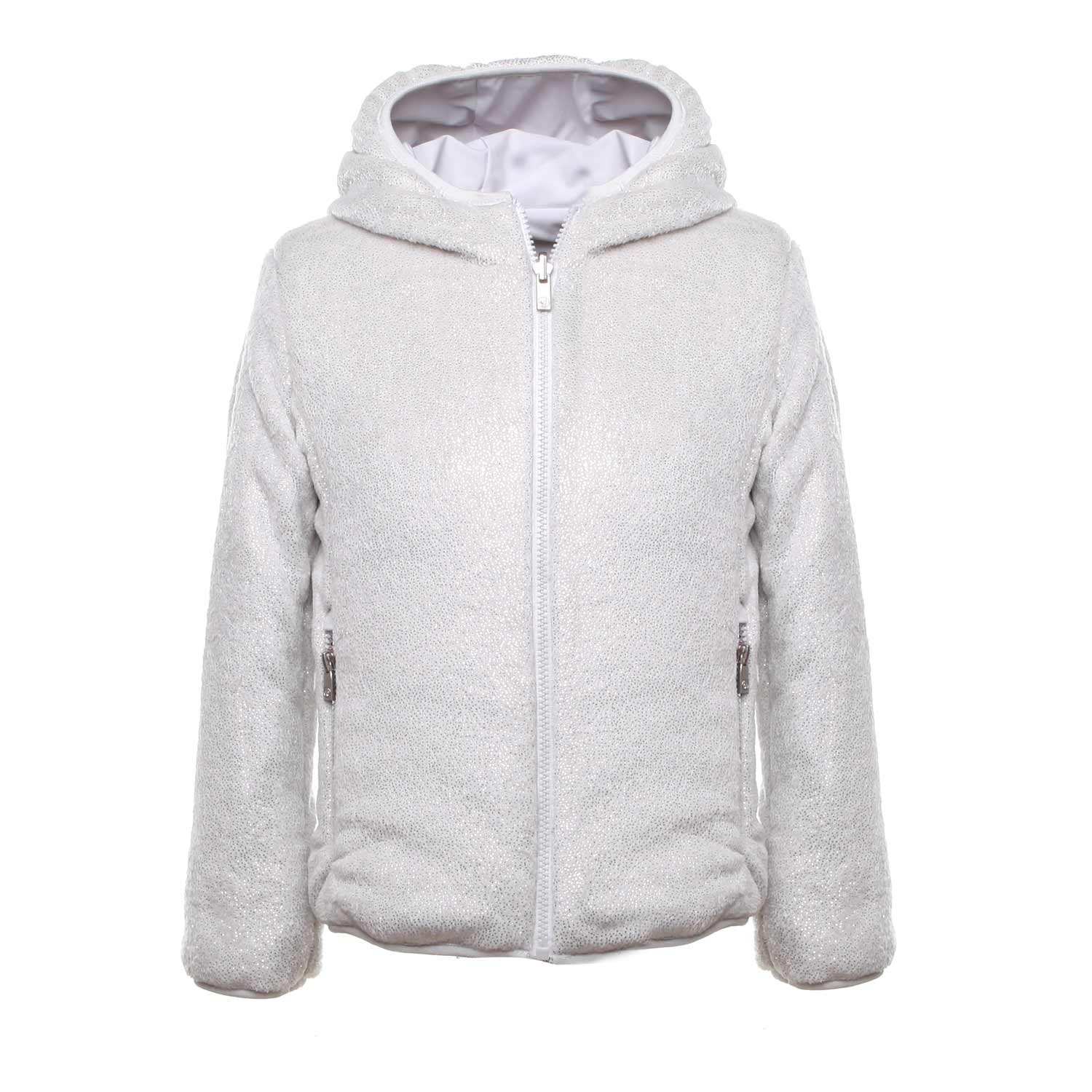 GIACCA REVERSIBILE BIANCA GIRL - annameglio.com abbigliamento moda