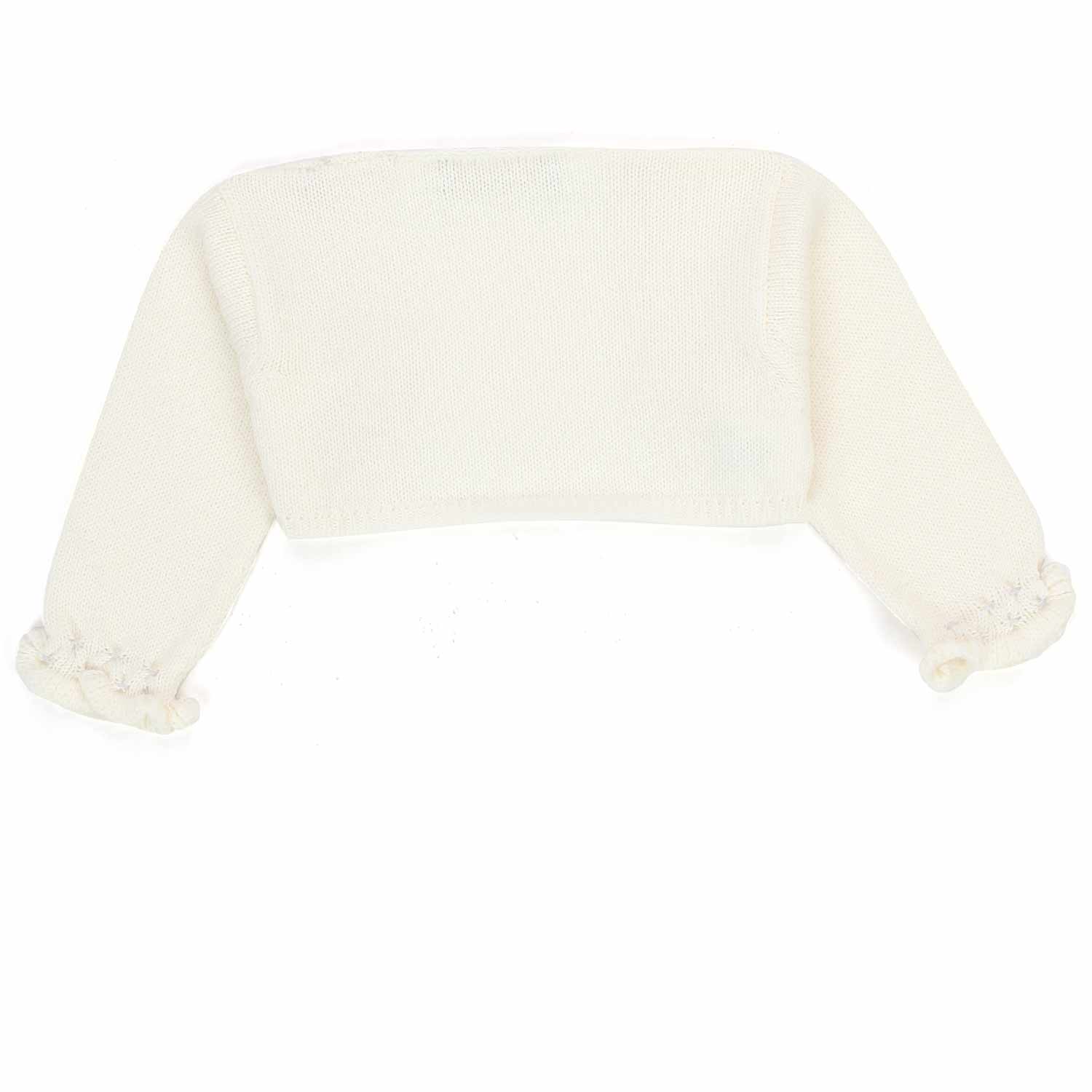 COPRISPALLE BIANCO PANNA PER BIMBA - annameglio.com abbigliamento moda