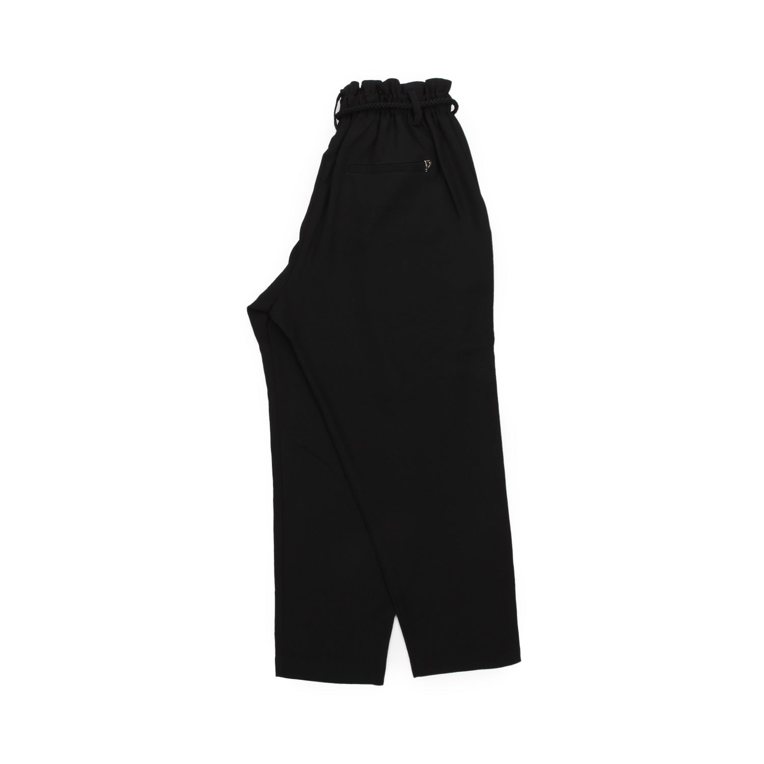 PANTALONE LOOSE FIT NERO BAMBINA E RAGAZZA - annameglio.com abbigliamento moda