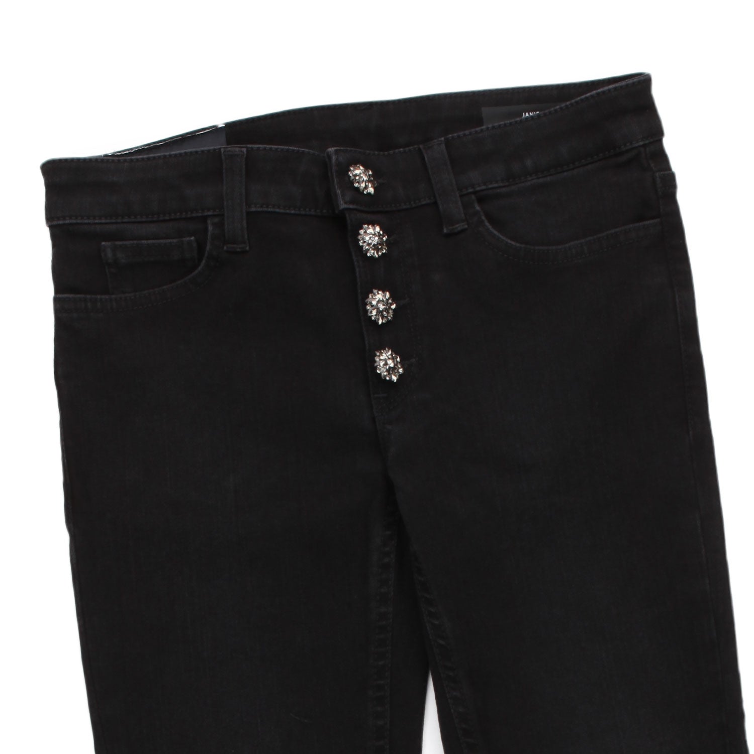 JEANS FLARED FIT NERO BAMBINA E RAGAZZA - annameglio.com abbigliamento moda