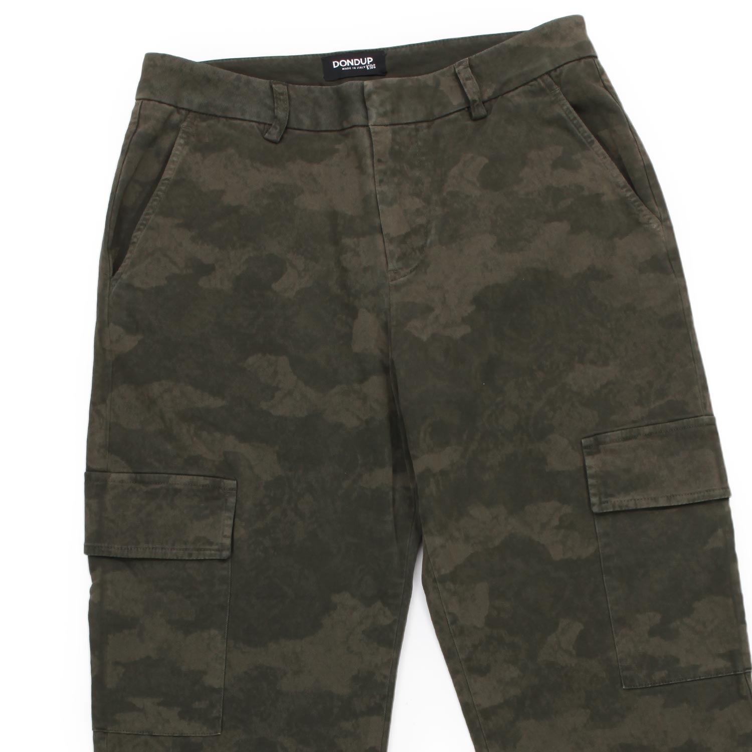 PANTALONE CARGO VERDE MILITARE BAMBINO E RAGAZZO - annameglio.com abbigliamento moda