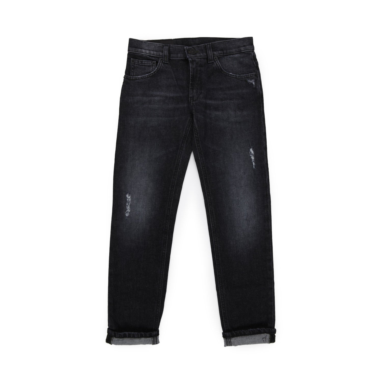JEANS SLIM FIT NERO BAMBINO E RAGAZZO - annameglio.com abbigliamento moda