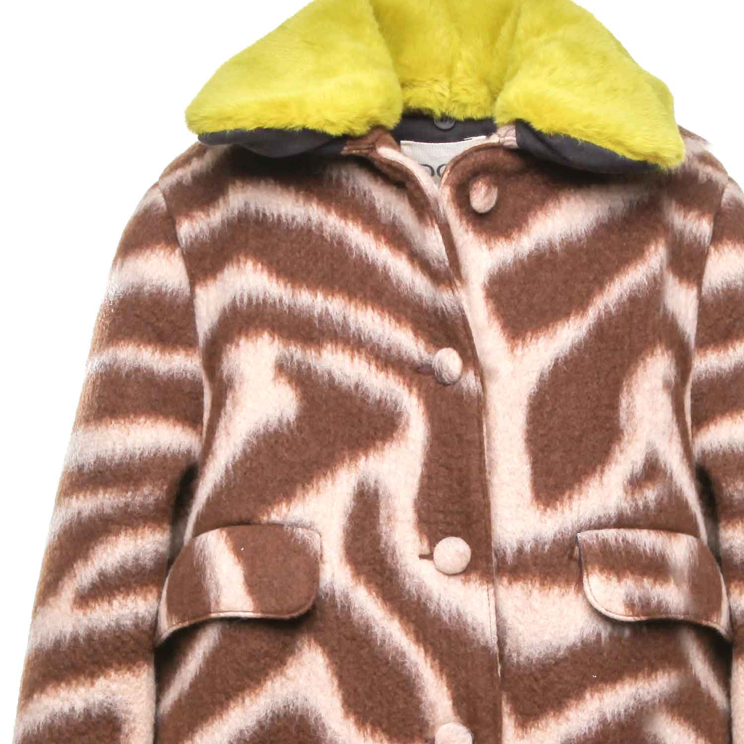 CAPPOTTO ANIMALIER TEEN BAMBINA - annameglio.com abbigliamento moda