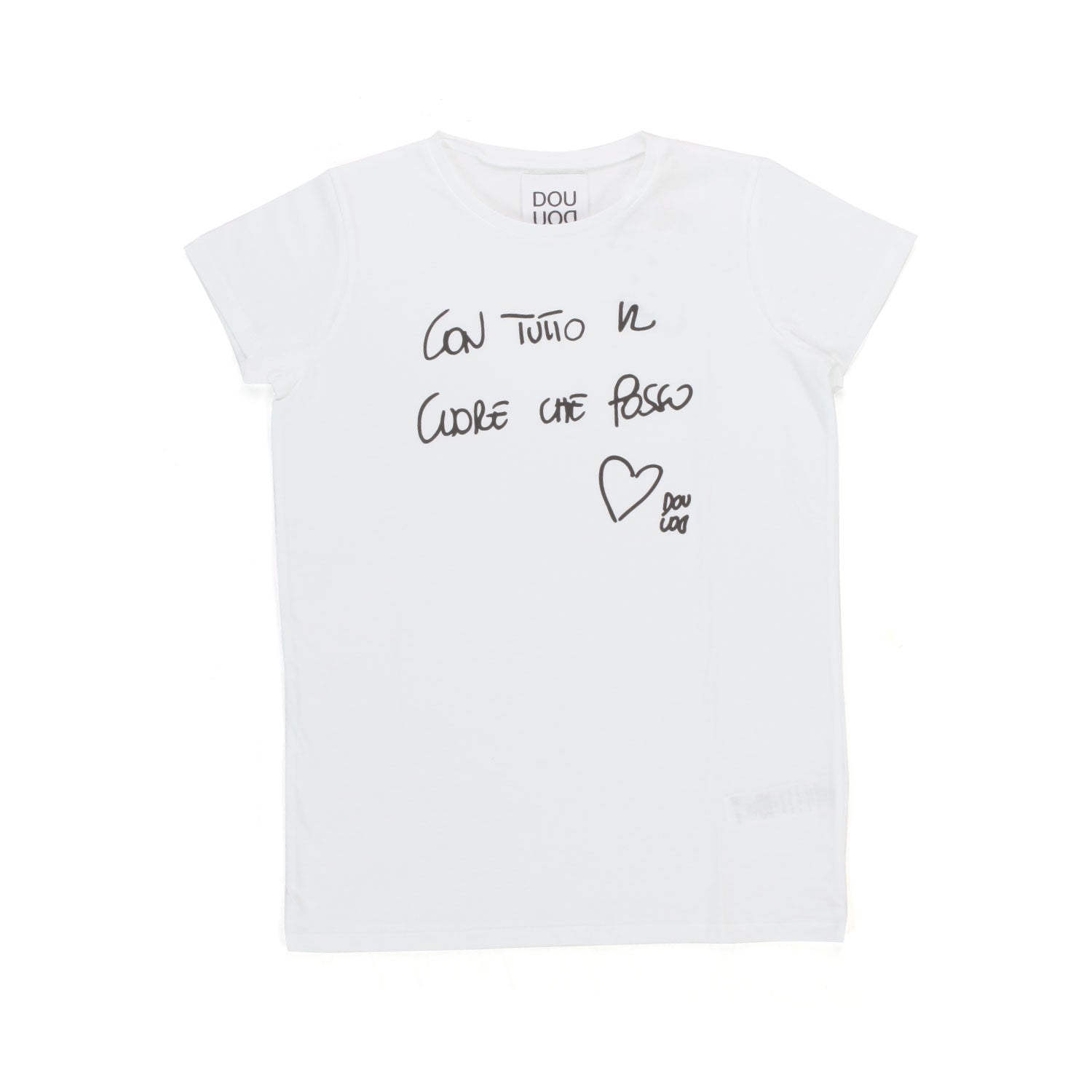 MAXI T-SHIRT BIANCA BAMBINA E TEEN - annameglio.com abbigliamento moda