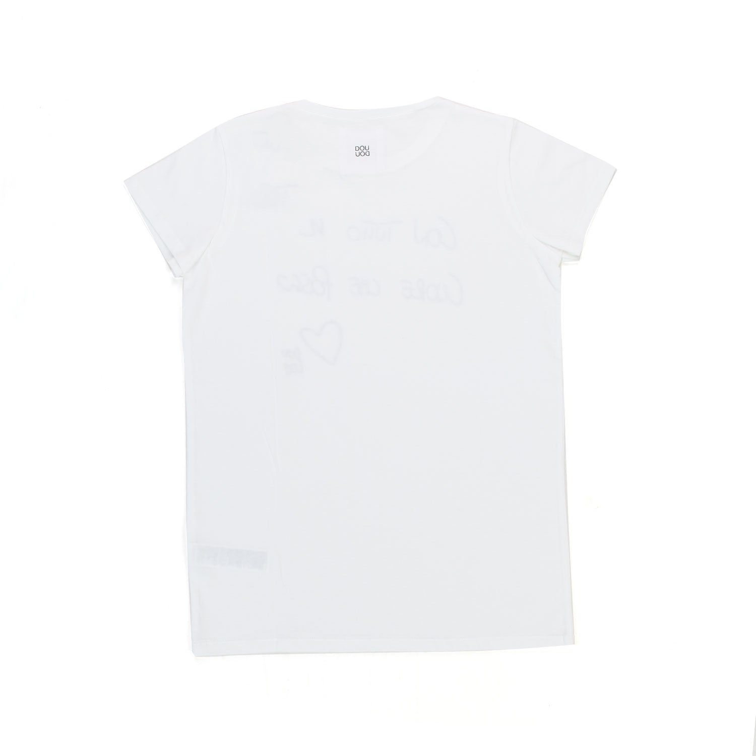 MAXI T-SHIRT BIANCA BAMBINA E TEEN - annameglio.com abbigliamento moda