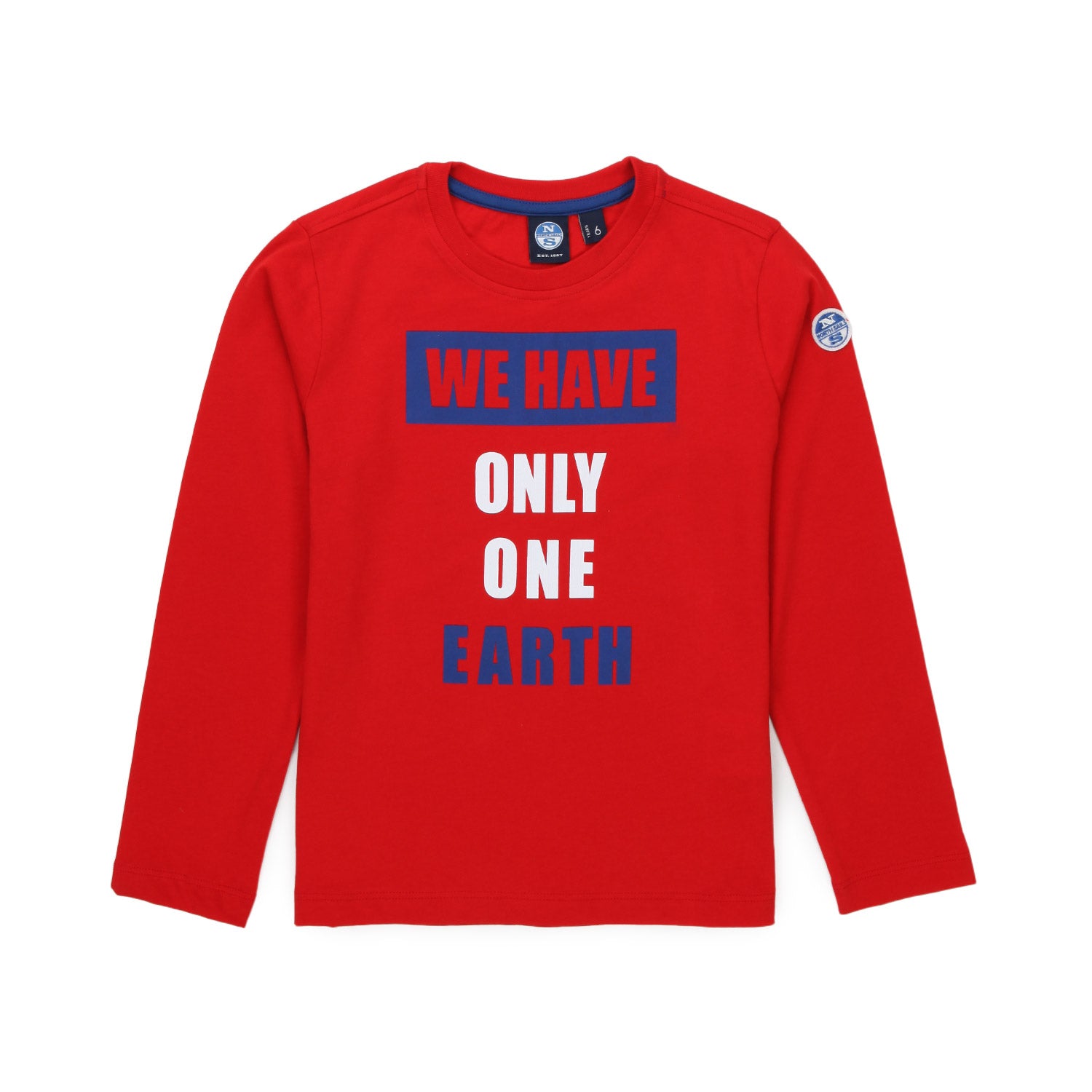 T-SHIRT MANICA LUNGA ROSSA BAMBINO E TEEN - annameglio.com abbigliamento moda