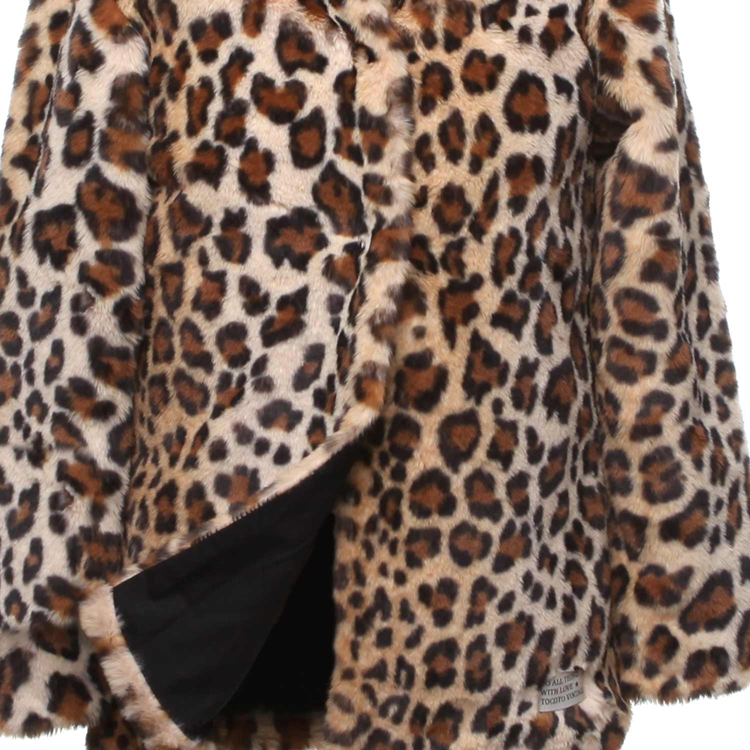 CAPPOTTO ANIMALIER LEOPARDATO BAMBINA E TEEN - annameglio.com abbigliamento moda