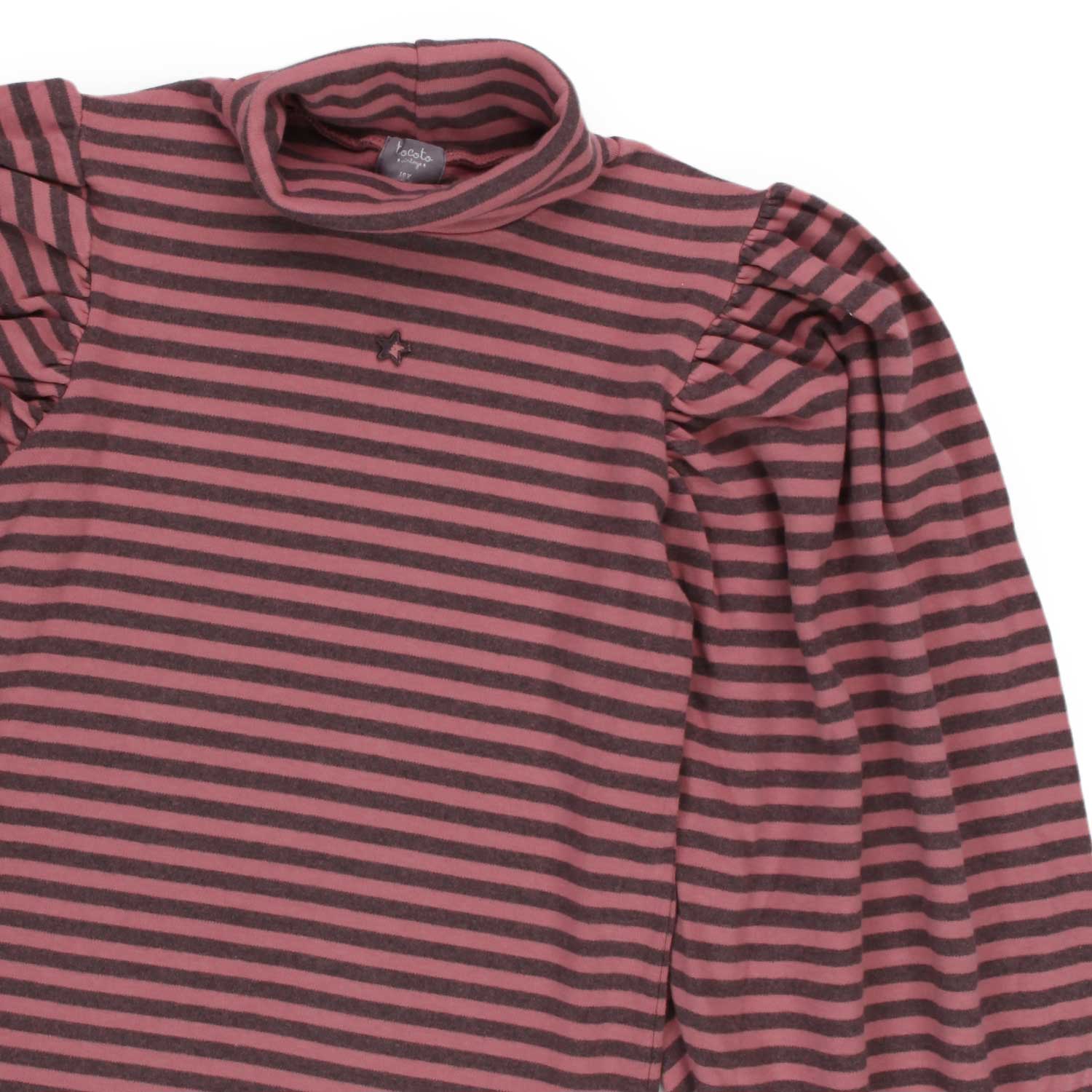 BLUSA ROSA E GRIGIA A RIGHE BAMBINA E TEEN - annameglio.com abbigliamento moda