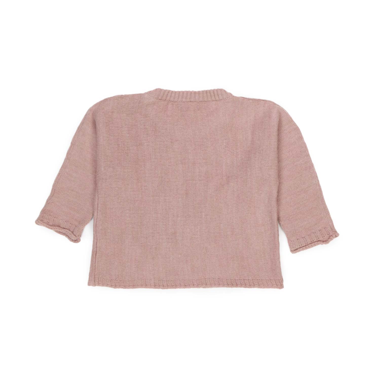 PULLOVER ROSA ANTICO BIMBA - annameglio.com abbigliamento moda