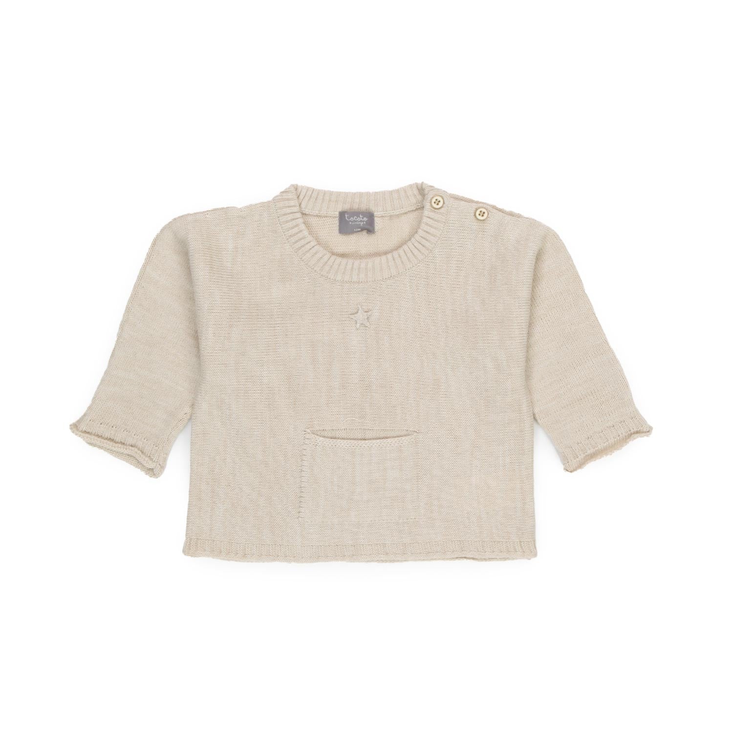 PULLOVER BIANCO PANNA BABY UNISEX - annameglio.com abbigliamento moda