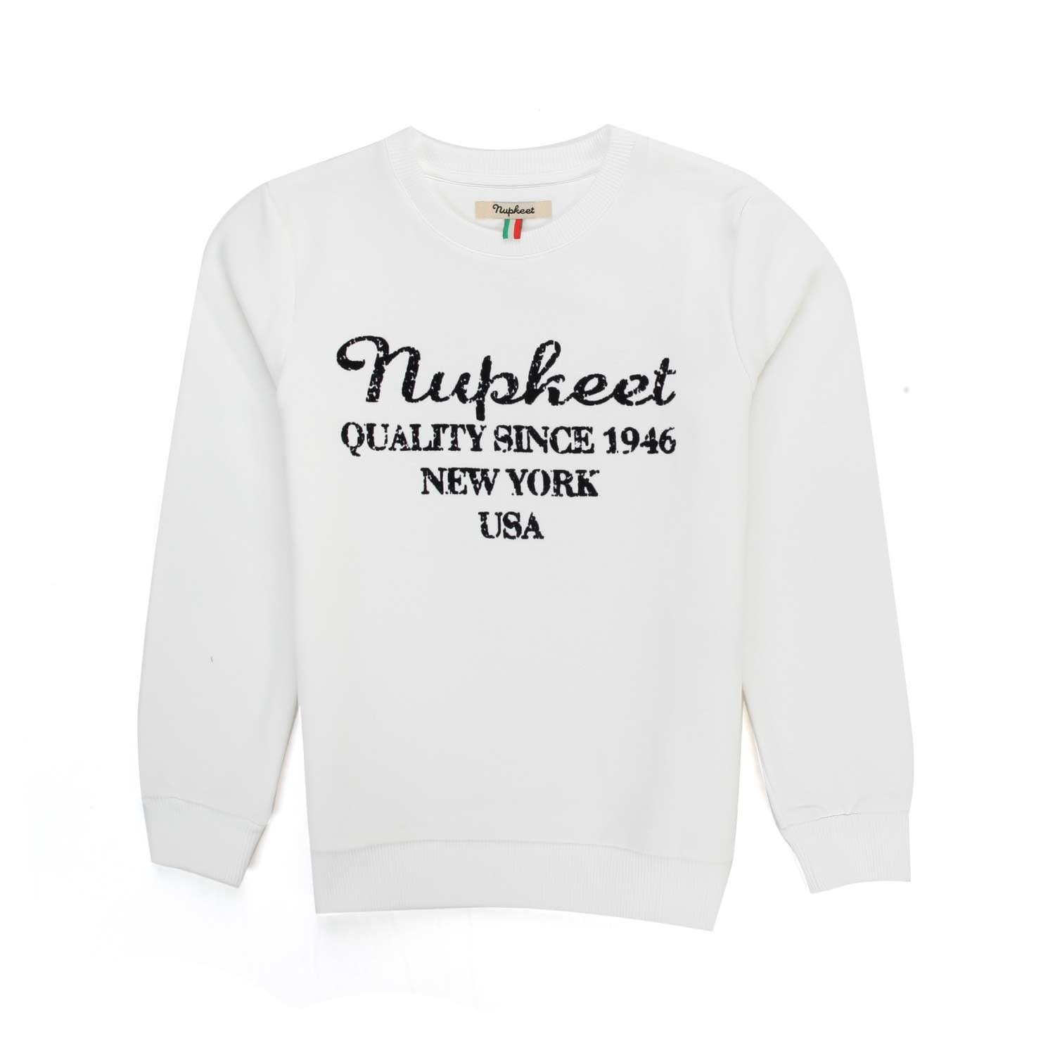 FELPA BIANCA BAMBINO E BOY - annameglio.com abbigliamento moda