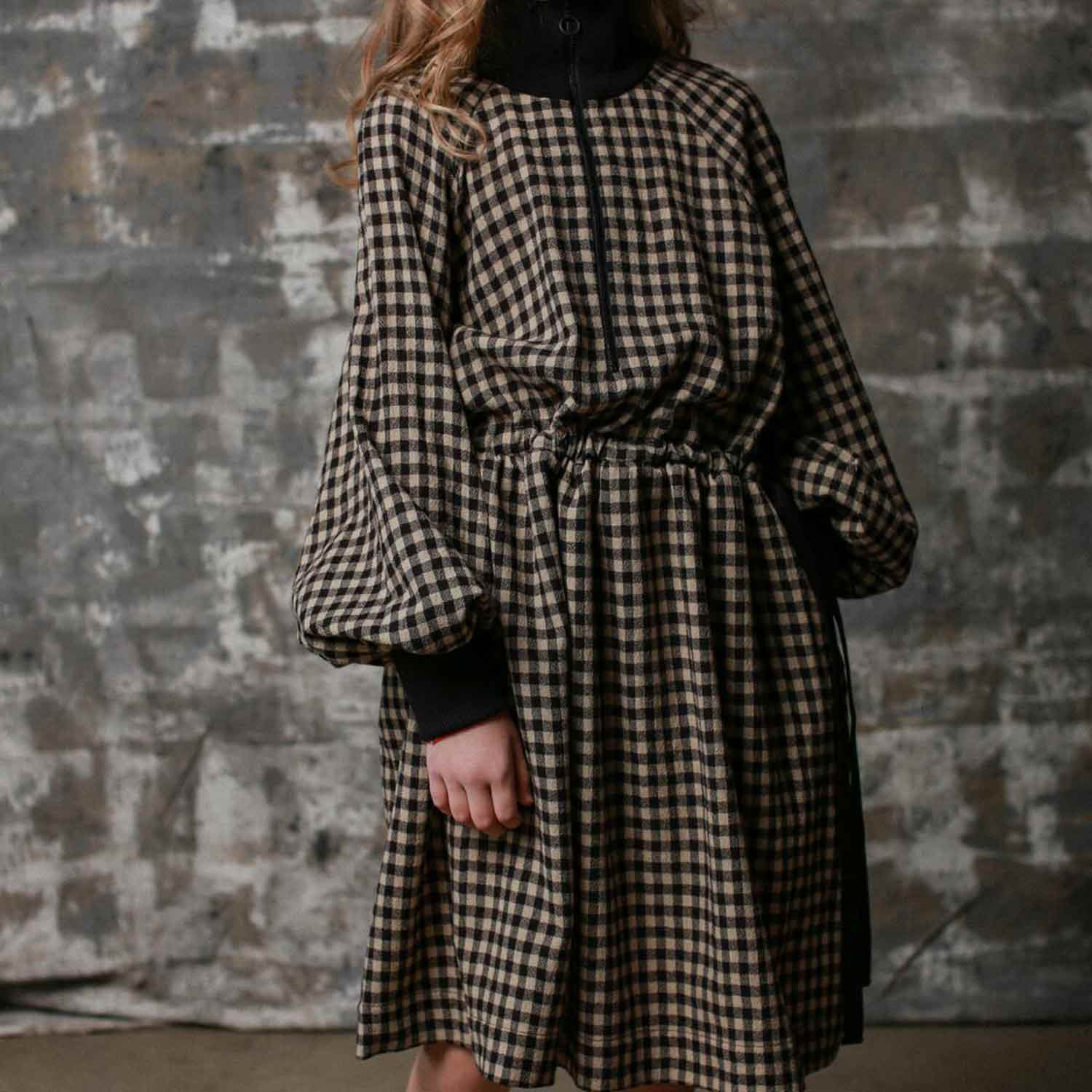 ABITO DANIELA A QUADRETTI BAMBINA E TEEN - annameglio.com abbigliamento moda