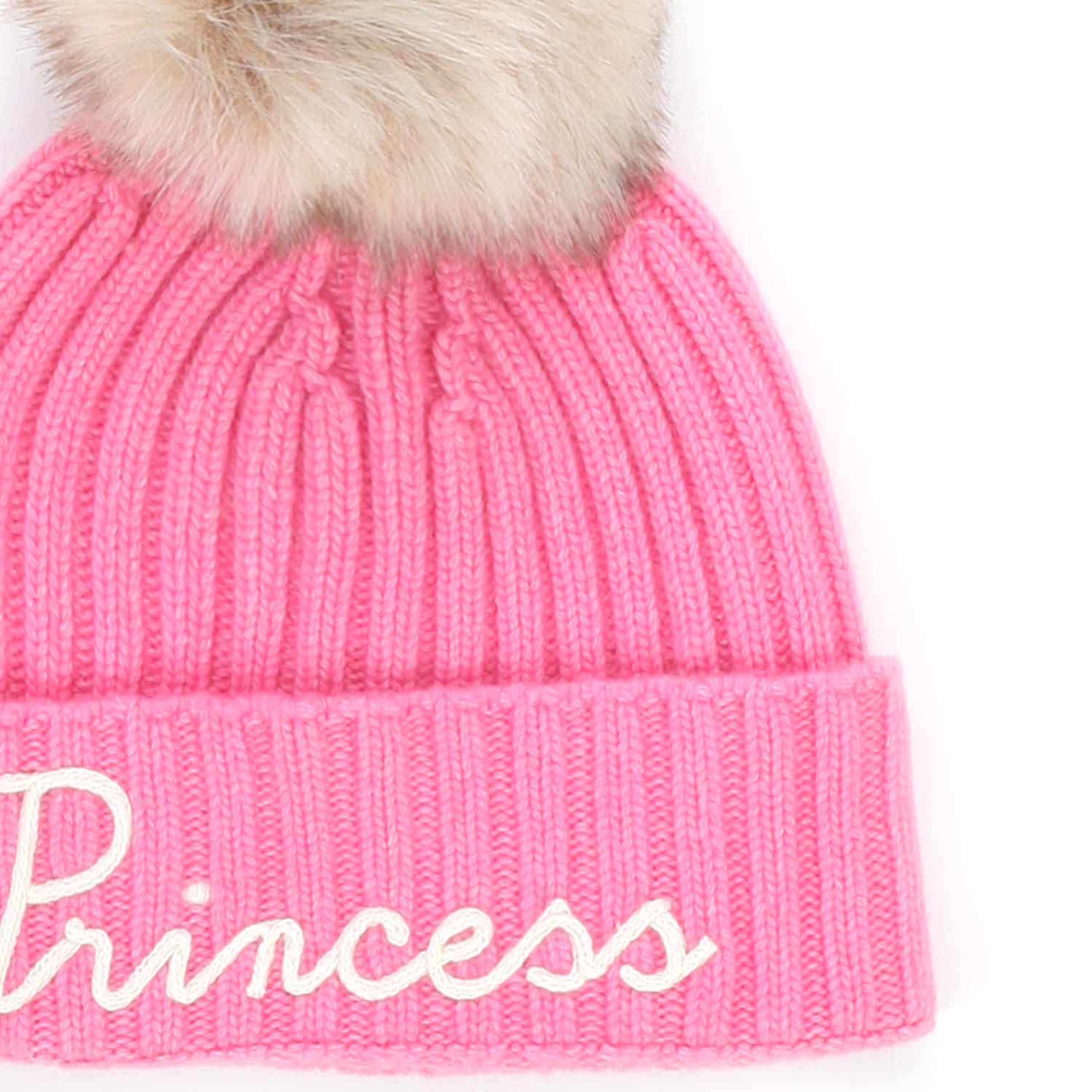 CAPPELLO PON-PON FUCSIA BAMBINA E TEENAGER - annameglio.com abbigliamento moda