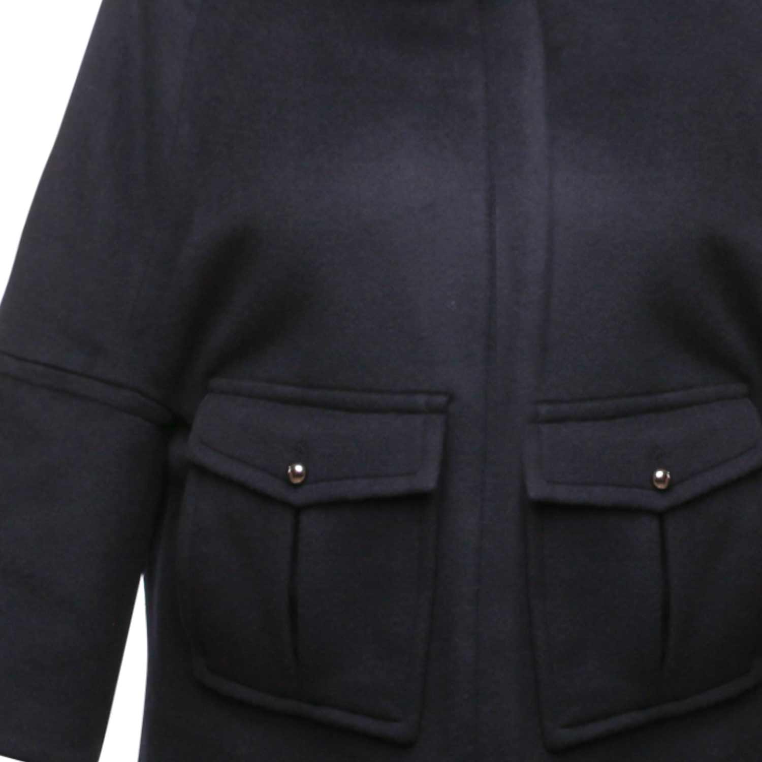 GIACCA DI LANA BLU SCURO BAMBINA E TEEN - annameglio.com abbigliamento moda