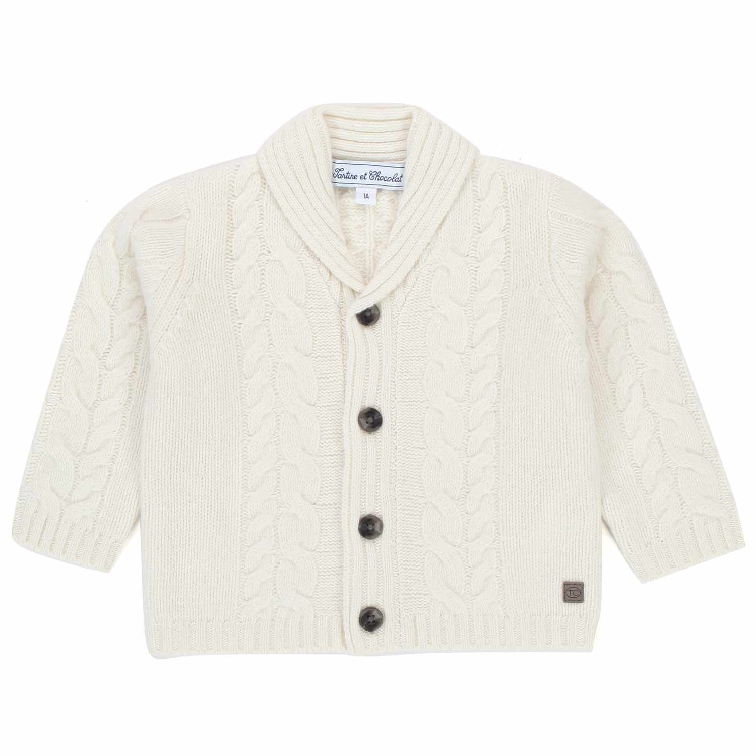 CARDIGAN CERIMONIA BIANCO CALDO BIMBO E NEONATO - annameglio.com abbigliamento moda