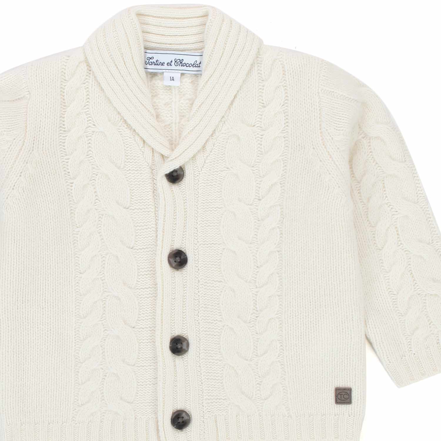 CARDIGAN CERIMONIA BIANCO CALDO BIMBO E NEONATO - annameglio.com abbigliamento moda