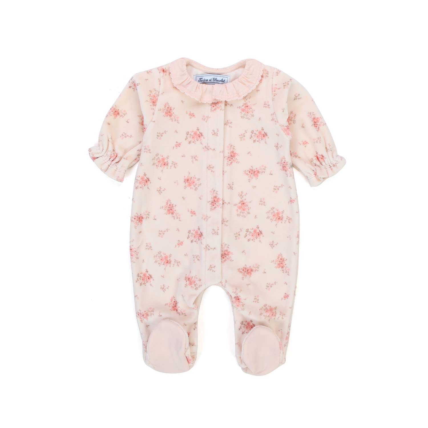 TUTINA ROSA CON STAMPE NEONATA - annameglio.com abbigliamento moda