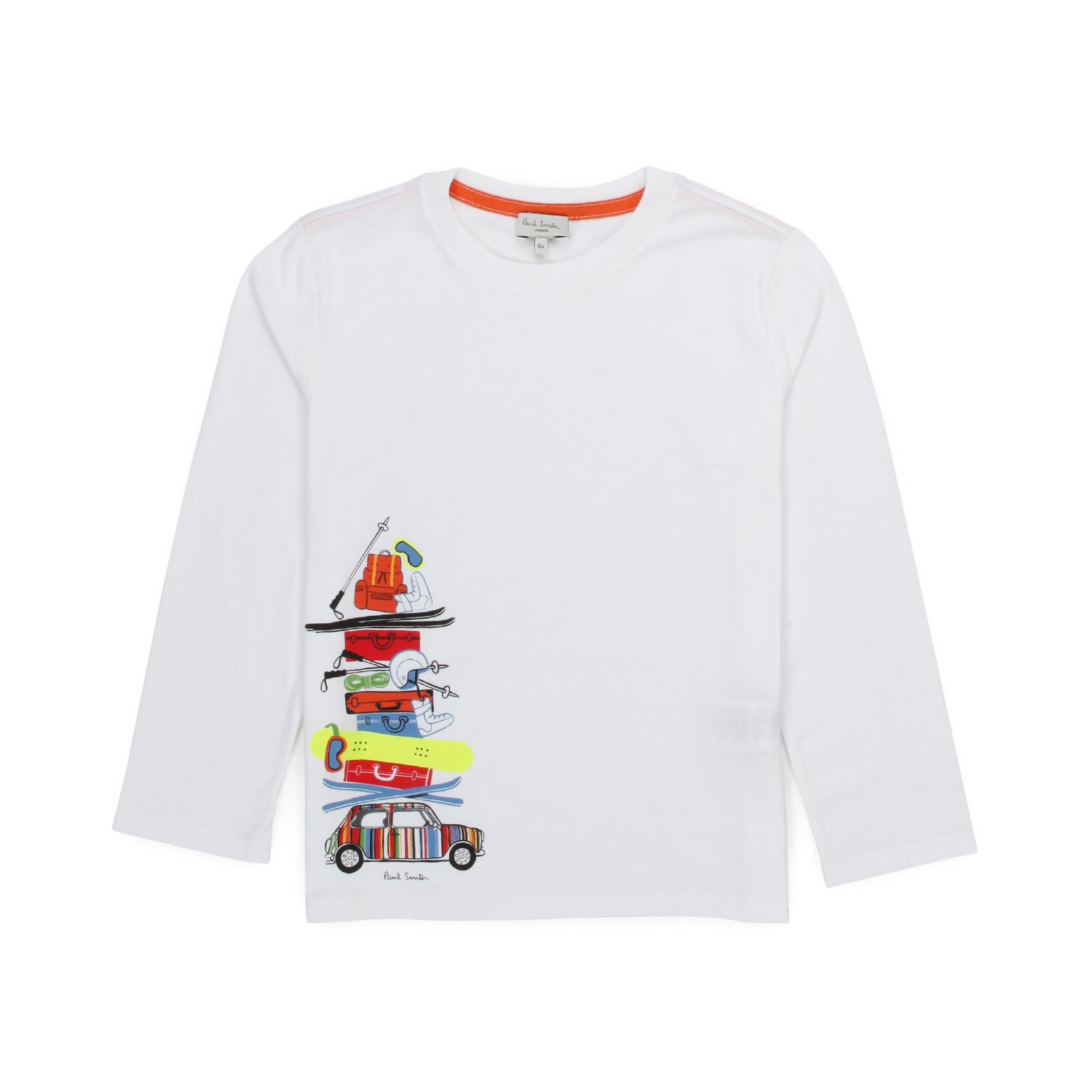 T-SHIRT BIANCA BIMBO CON STAMPA - annameglio.com abbigliamento moda