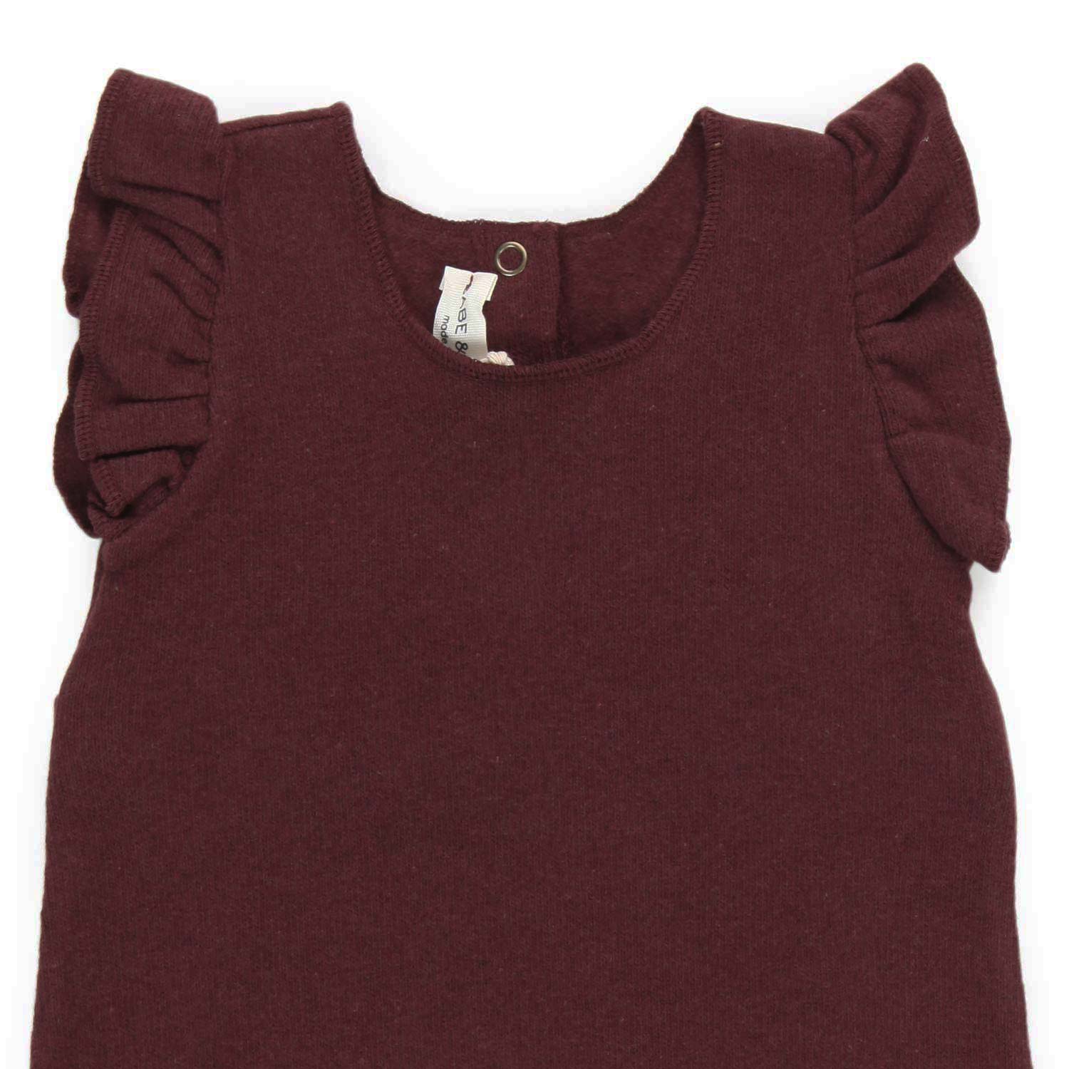 TUTINA BORDEAUX NEONATA - annameglio.com abbigliamento moda