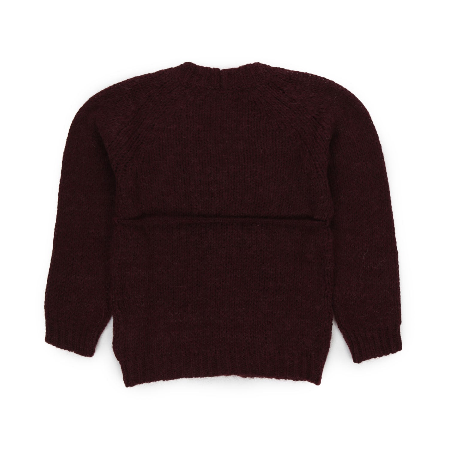 CARDIGAN BORDEAUX BAMBINA - annameglio.com abbigliamento moda