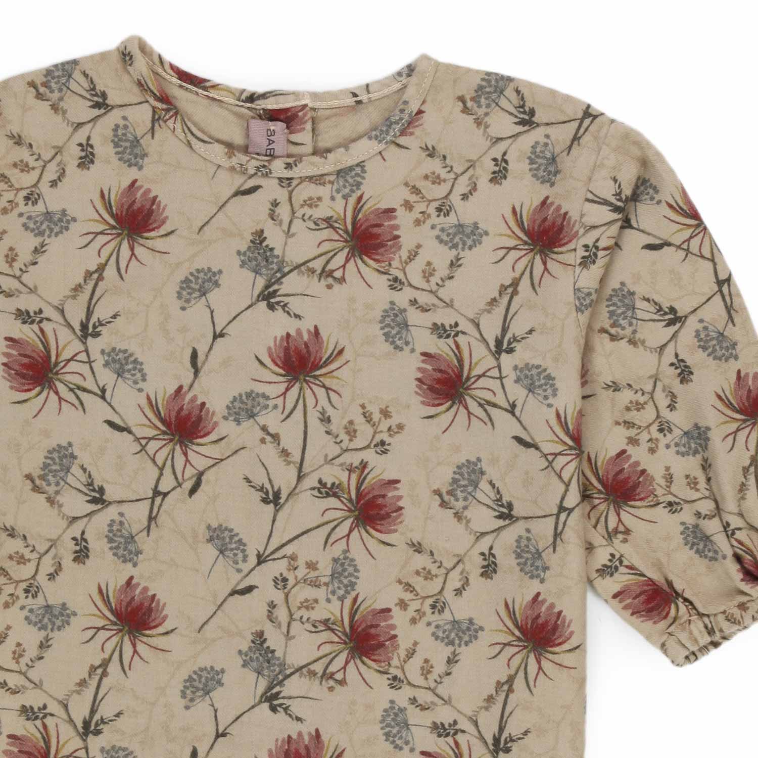 BLUSA FIORATA NEONATA BIMBA - annameglio.com abbigliamento moda