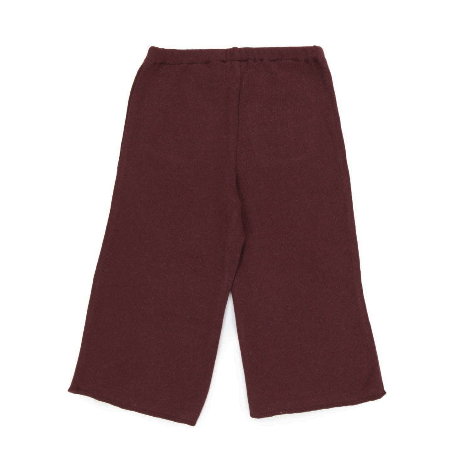 PANTALONE BORDEAUX BAMBINA - annameglio.com abbigliamento moda