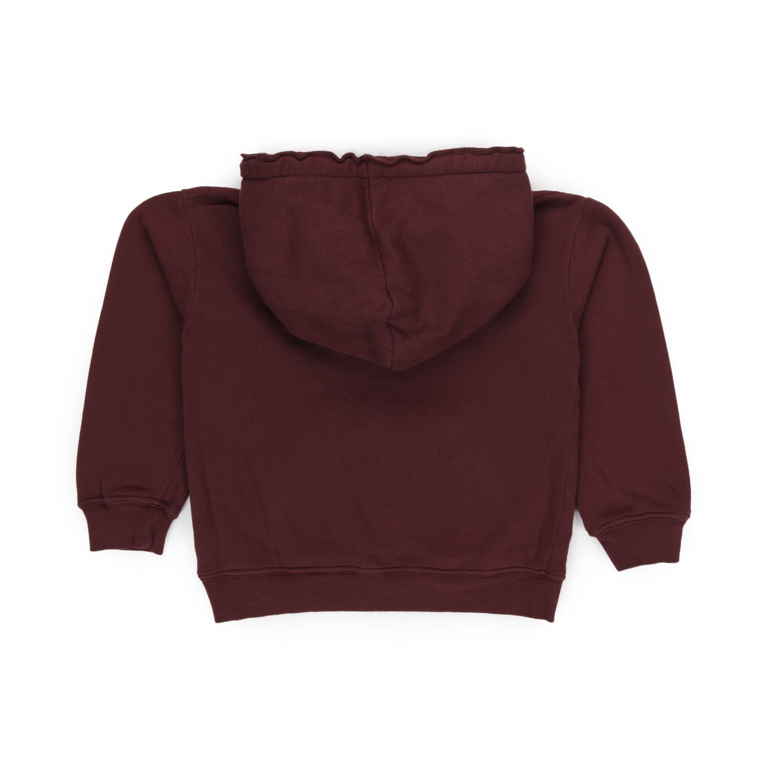 FELPA BORDEAUX CAPPUCCIO UNISEX - annameglio.com abbigliamento moda