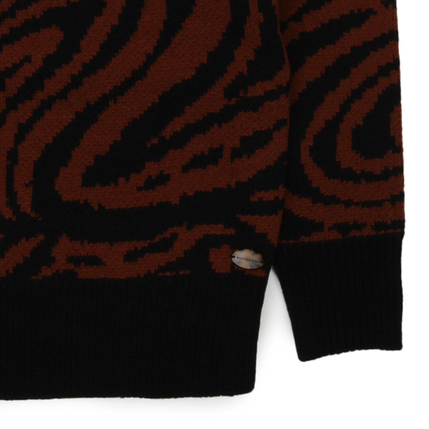 MAGLIONE NERO E RUGGINE BAMBINA E TEENAGER - annameglio.com abbigliamento moda