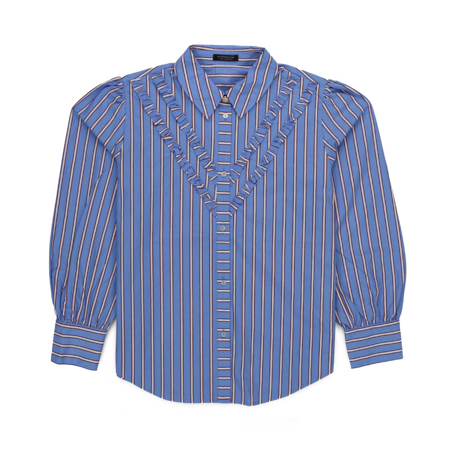 CAMICIA AZZURRA BAMBINA TEEN - annameglio.com abbigliamento moda