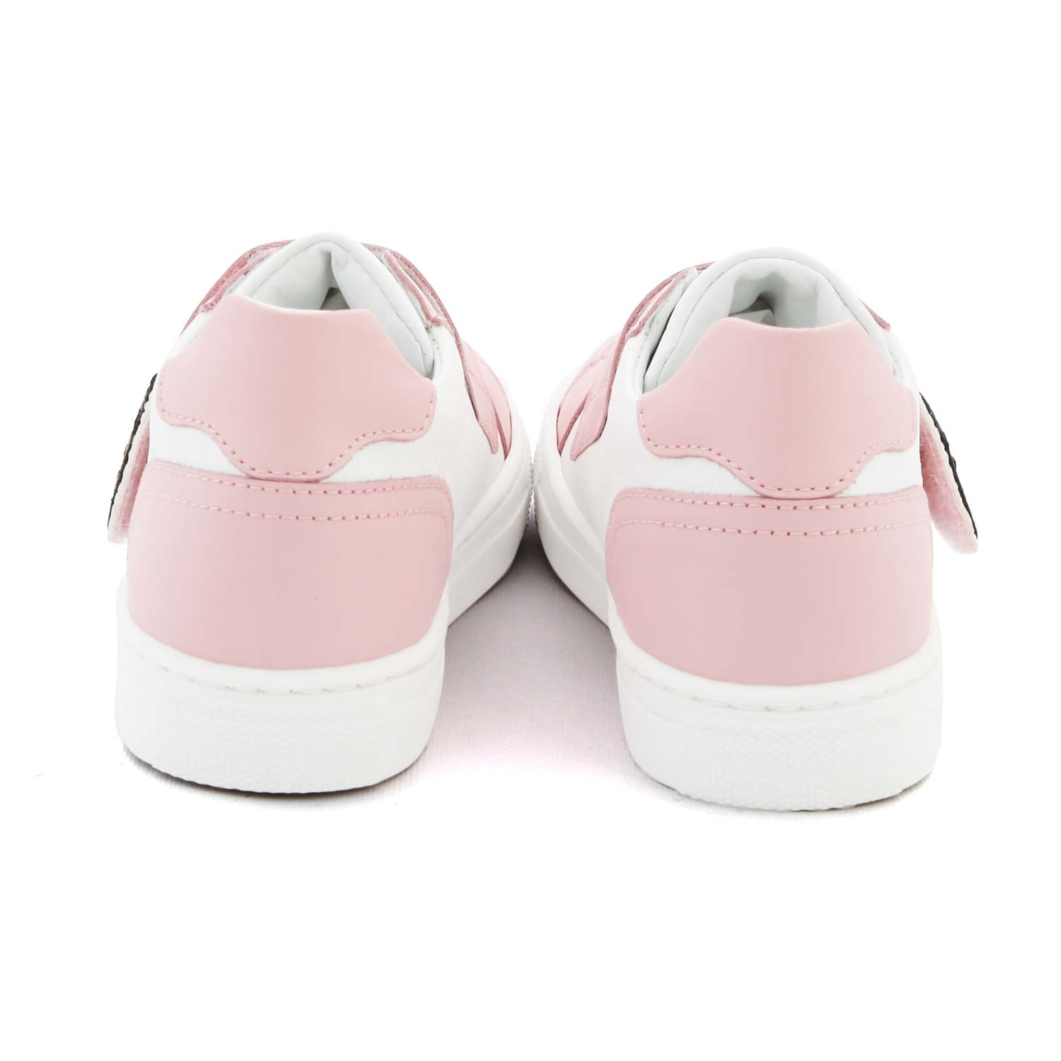 SNEAKERS BIANCHE ROSA BIMBA - annameglio.com abbigliamento moda