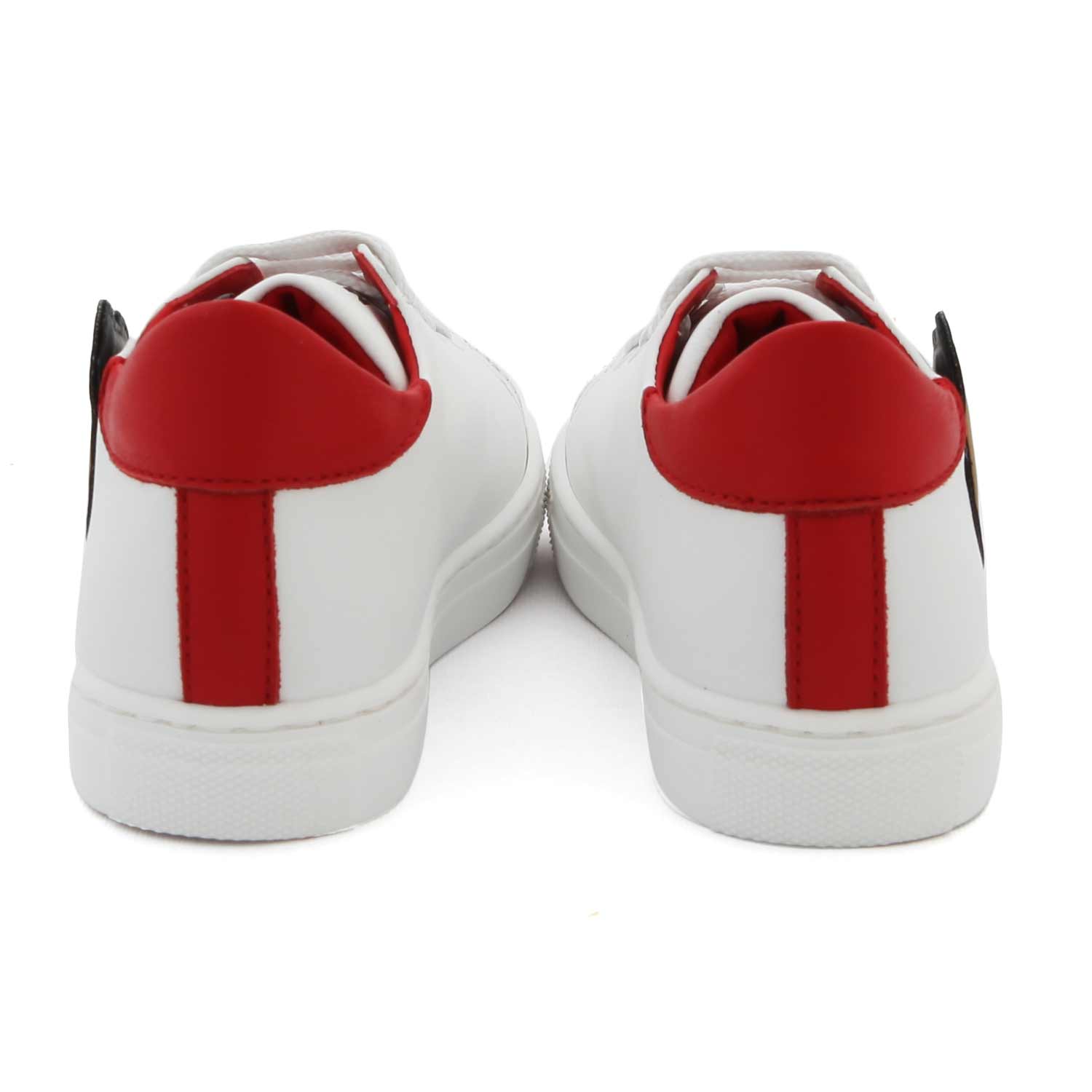 SNEAKERS BIANCHE ORSETTO BIMBO - annameglio.com abbigliamento moda
