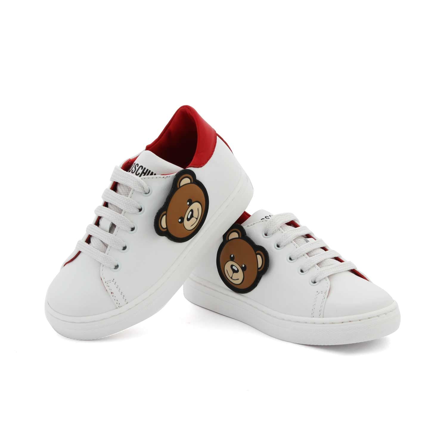 SNEAKERS BIANCHE ORSETTO BIMBO - annameglio.com abbigliamento moda