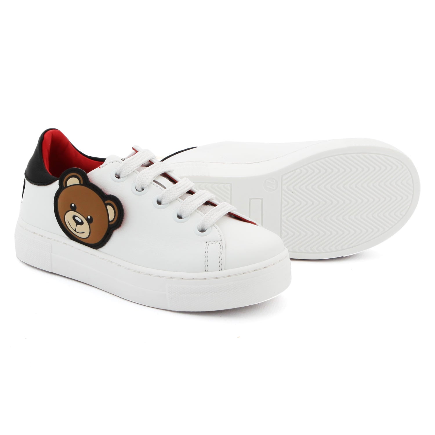 SNEAKERS ORSETTO BIANCHE UNISEX - annameglio.com abbigliamento moda
