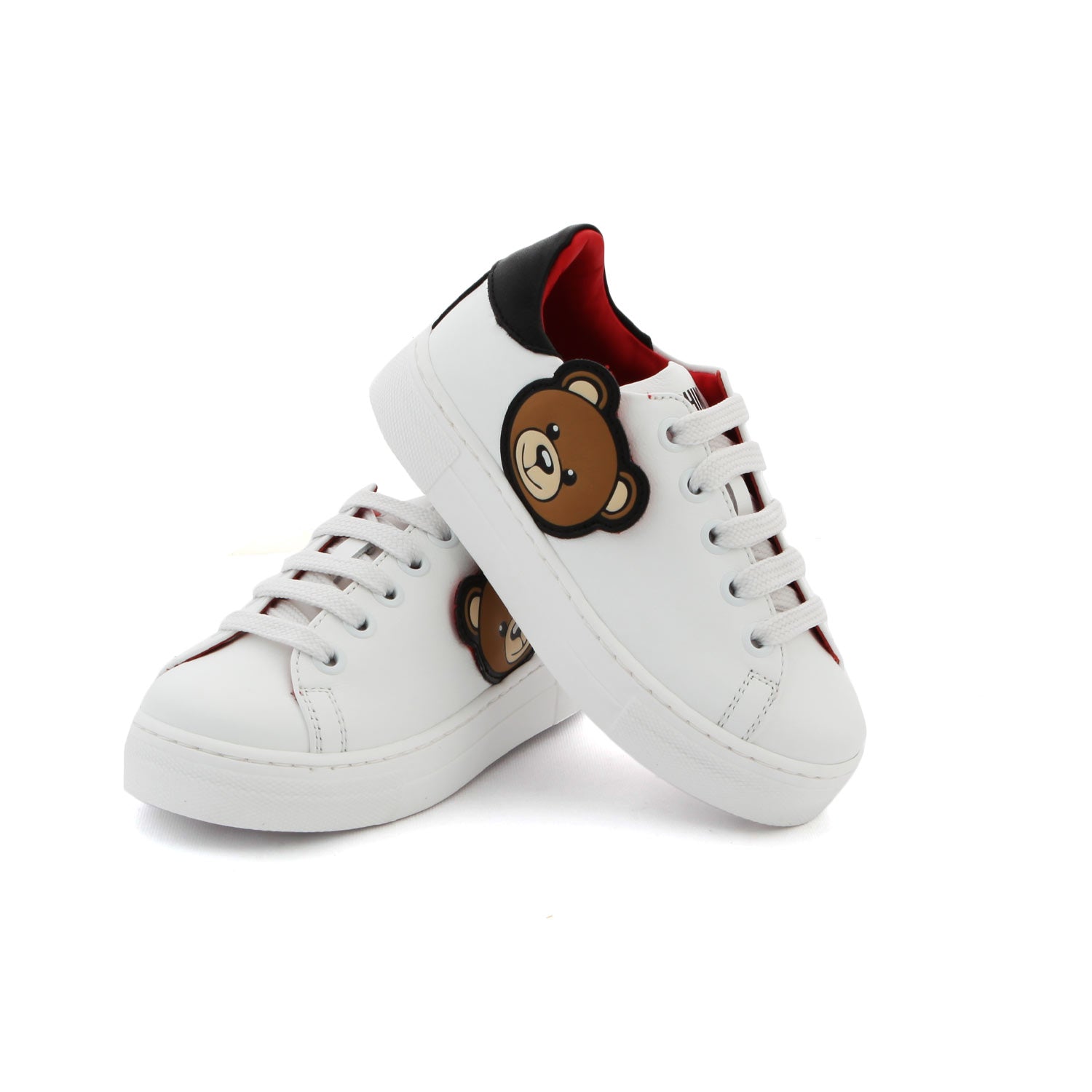 SNEAKERS ORSETTO BIANCHE UNISEX - annameglio.com abbigliamento moda
