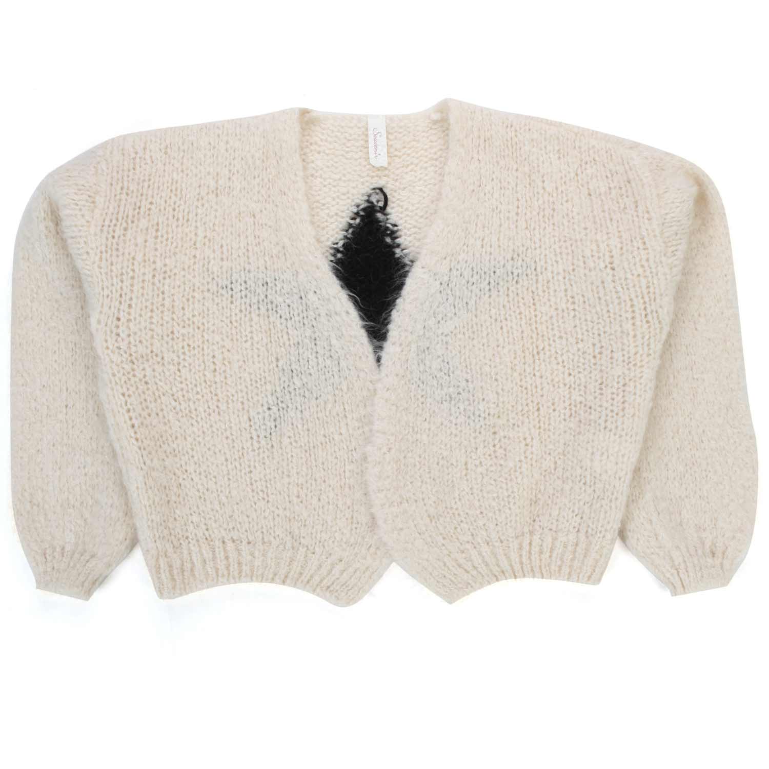 CARDIGAN IN LANA TEENAGER - annameglio.com abbigliamento moda