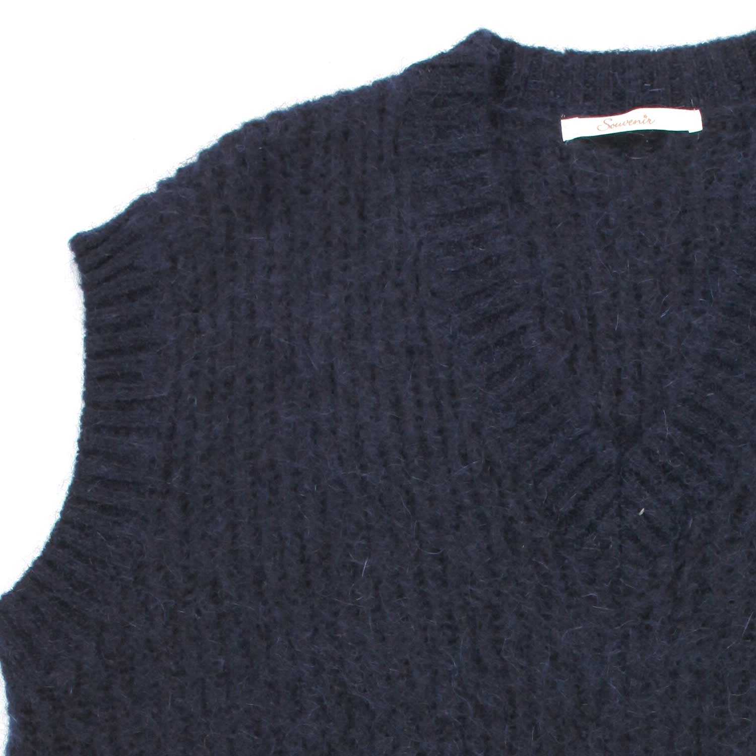 PULLOVER SMANICATO BLU GIRL - annameglio.com abbigliamento moda