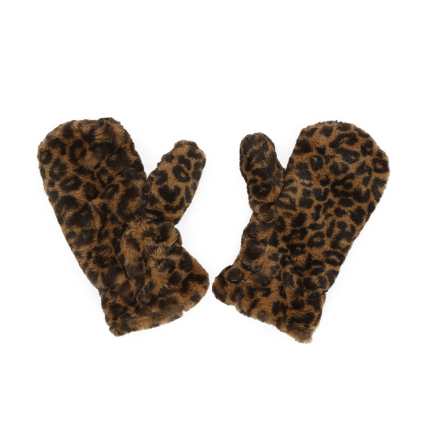 GUANTI A MUFFOLA LEOPARDATI BAMBINA - annameglio.com abbigliamento moda