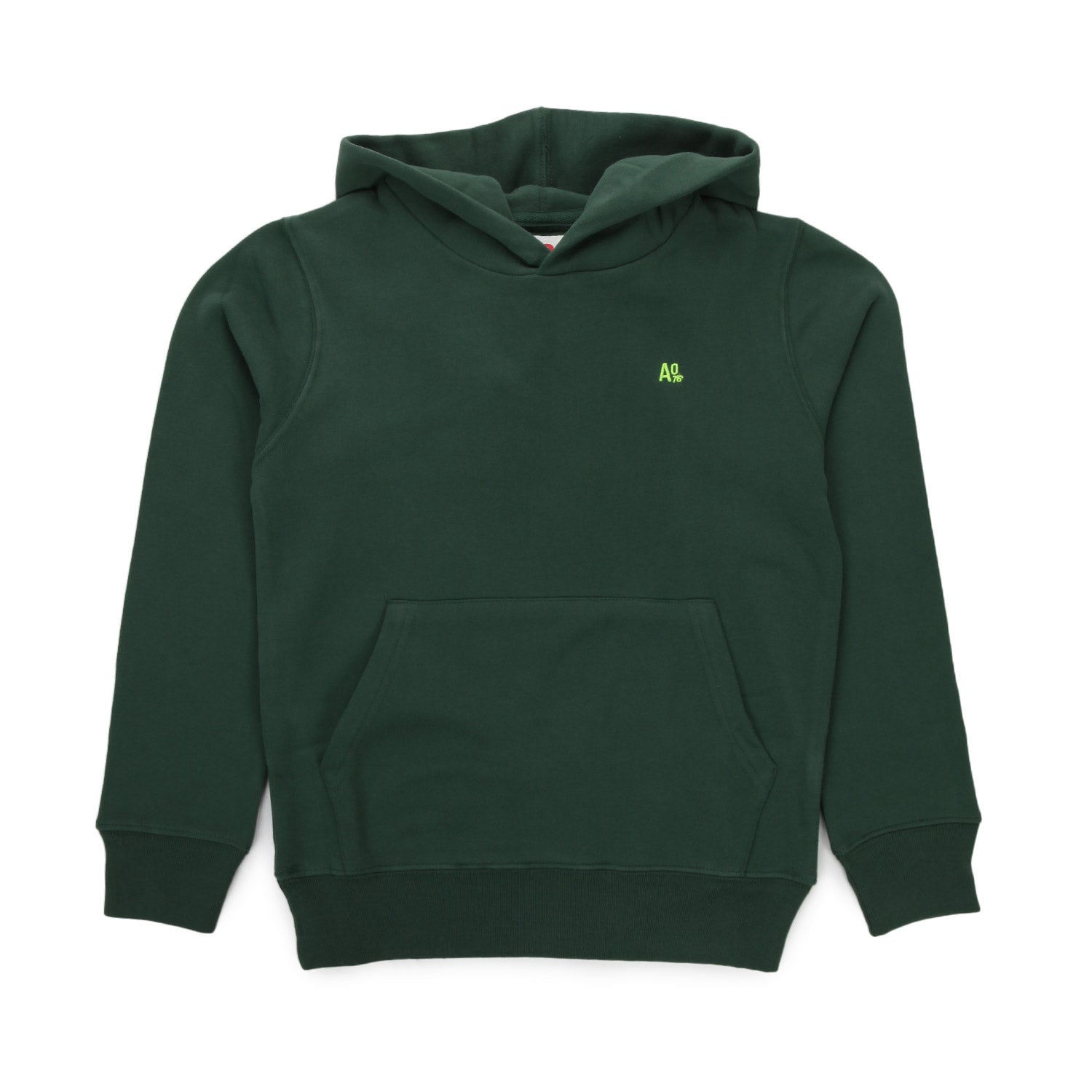 FELPA VERDE SCURO CON CAPPUCCIO BAMBINO E TEEN - annameglio.com abbigliamento moda