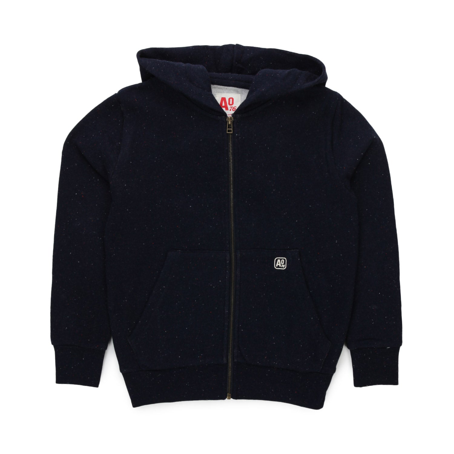 FELPA UNISEX BLU CON CAPPUCCIO JUNIOR E TEEN - annameglio.com abbigliamento moda