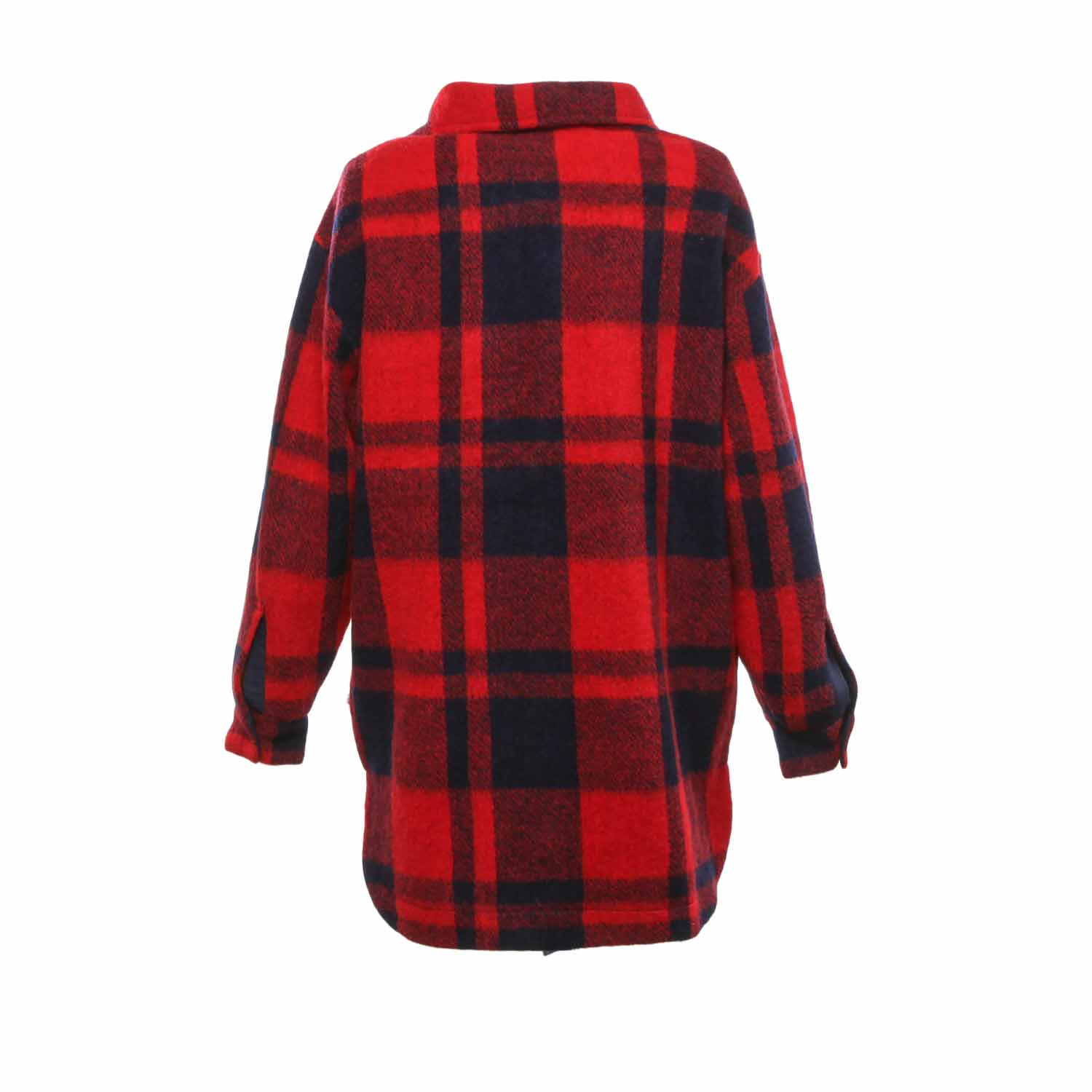 ABITO CHEMISIER TARTAN ROSSO E BLU BAMBINA E TEEN - annameglio.com abbigliamento moda