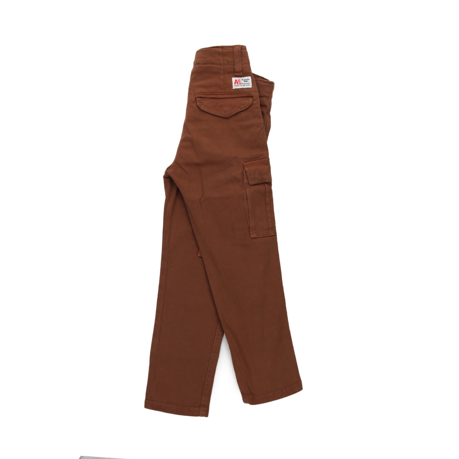 PANTALONE CARGO COLOR RUGGINE BAMBINO E TEEN - annameglio.com abbigliamento moda