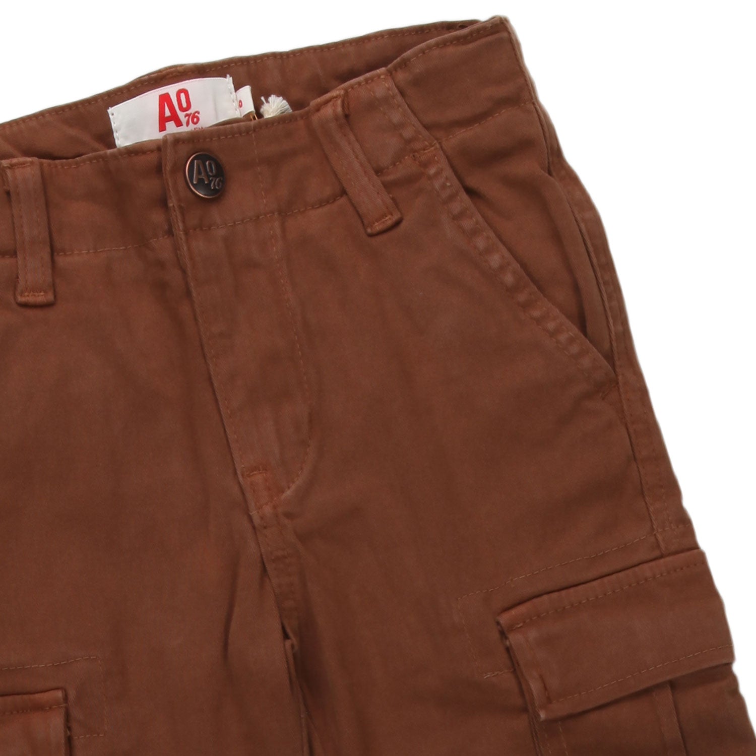 PANTALONE CARGO COLOR RUGGINE BAMBINO E TEEN - annameglio.com abbigliamento moda